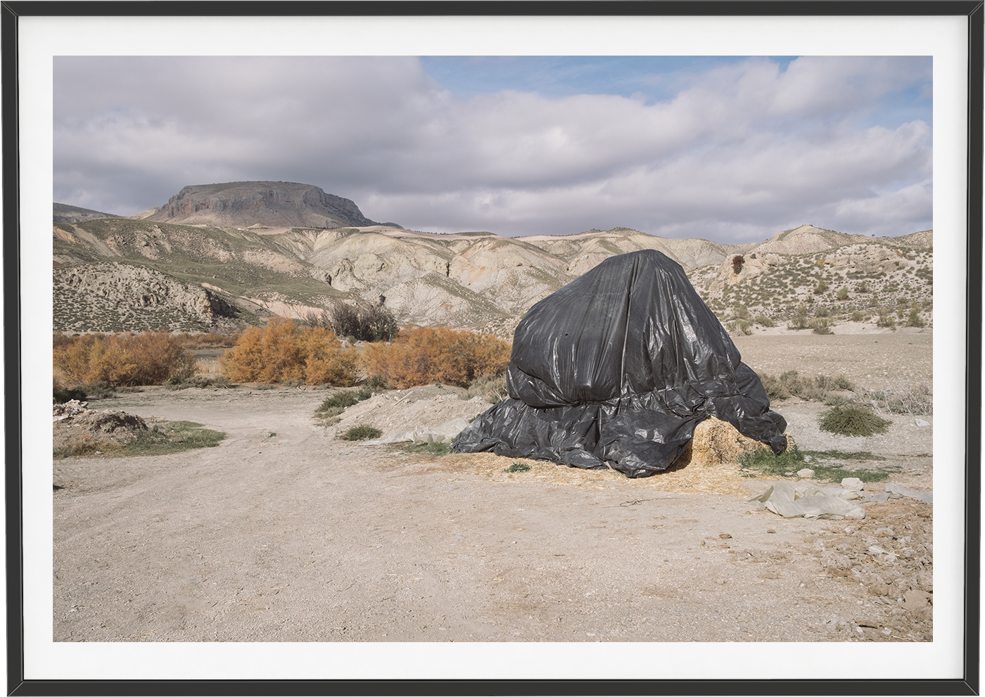Fotografía impresión paisaje territorio Hoya de Guadix Granada