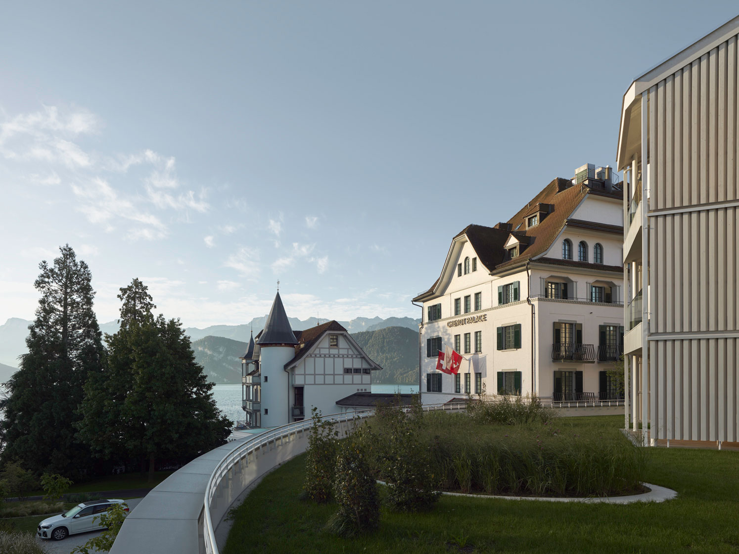DAVIDE MACULLO ARCHITECTS - CHENOT PALACE - WEGGIS, SWITZERLAND
