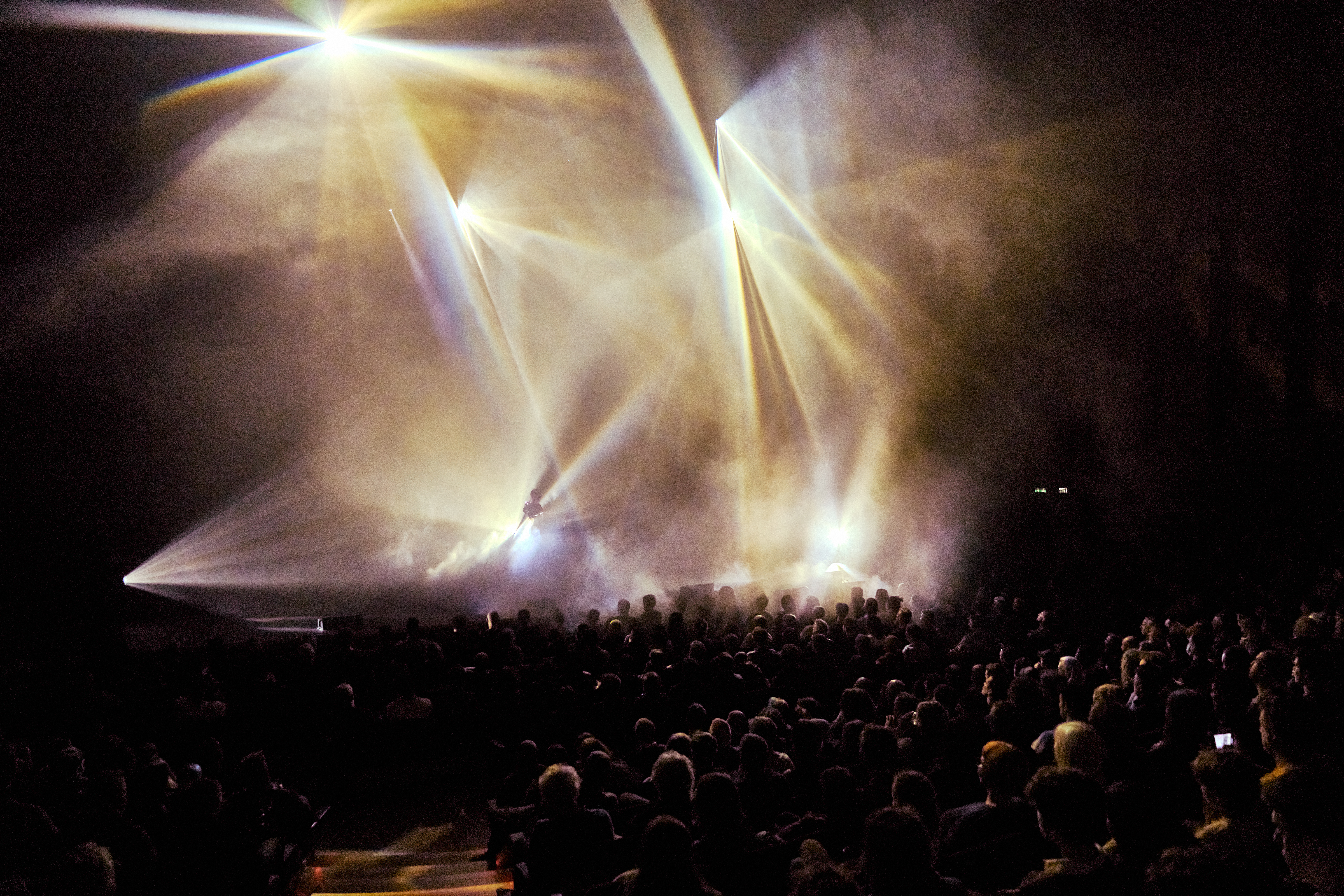 "Spirit Exit" at Barbican Centre, London, October 2022. Photography by Nat Urazmetova