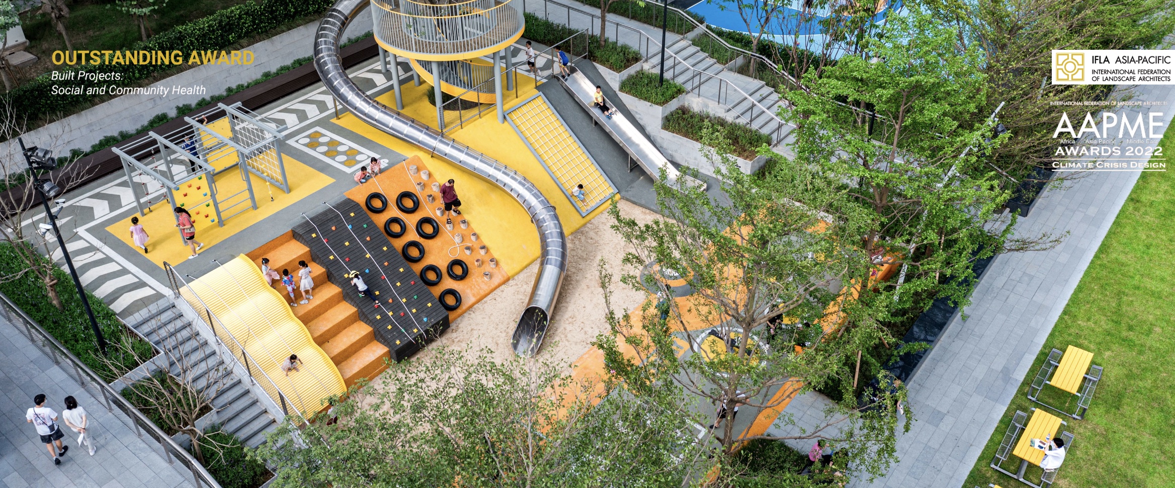 PLAT Studio 國際山公園街區項目獲得2022 IFLA最高獎項！