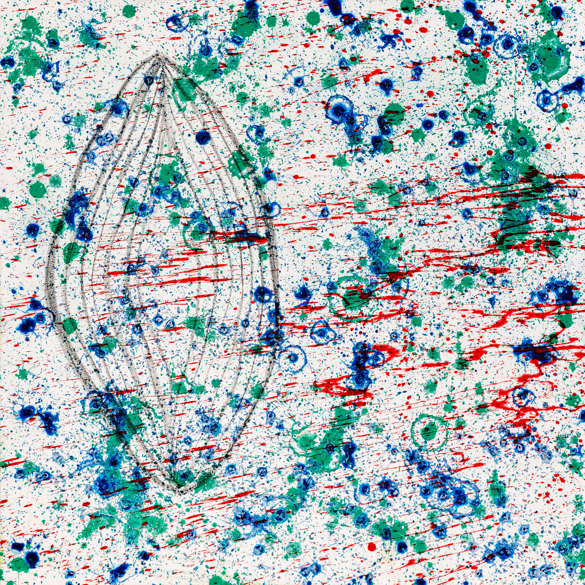 o. T.Acryl auf Leinwand80 x 80 cm