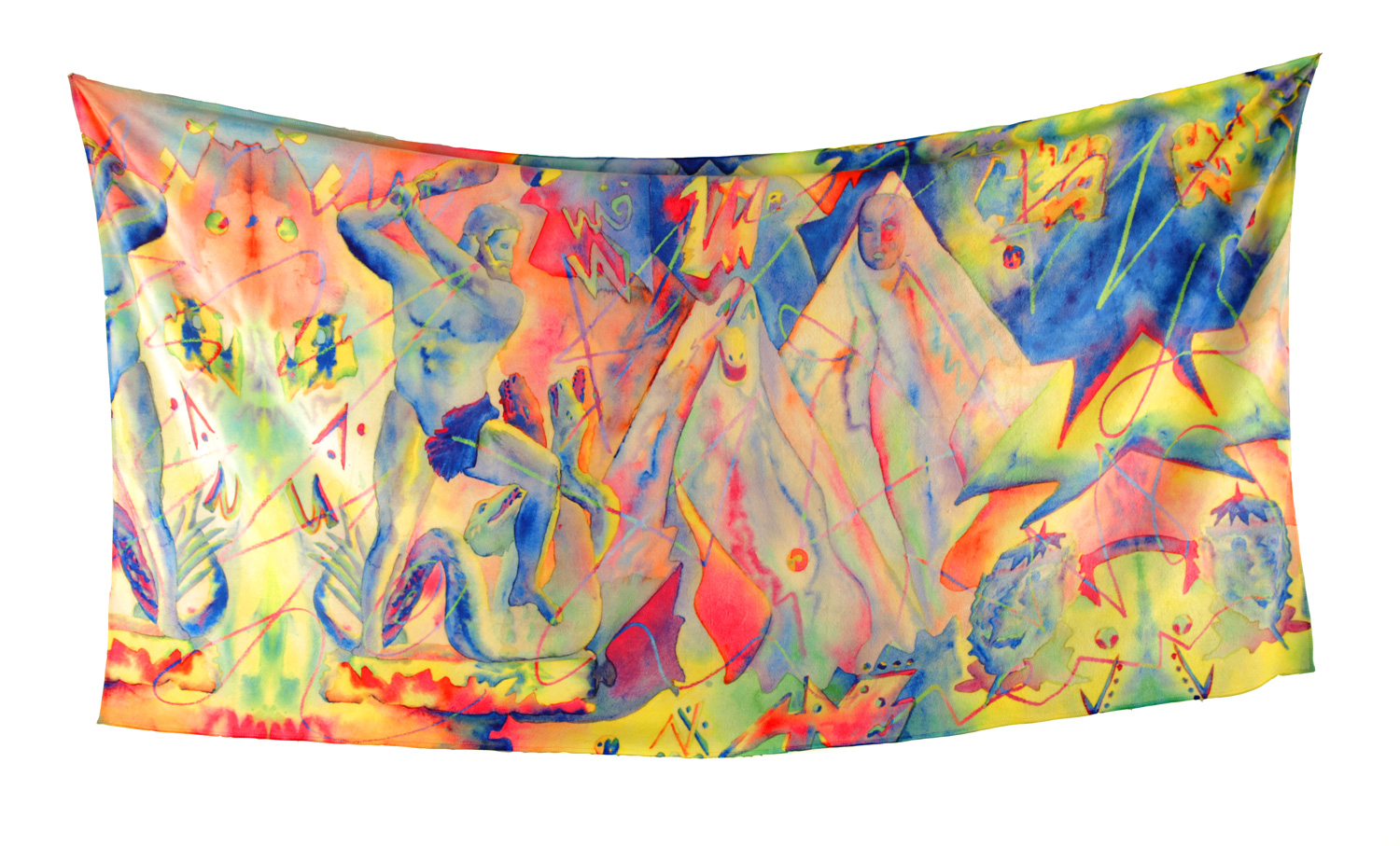 HERC 1 Terrycloth Simulator, inkjet print on terrycloth, 20" x 40", 2015