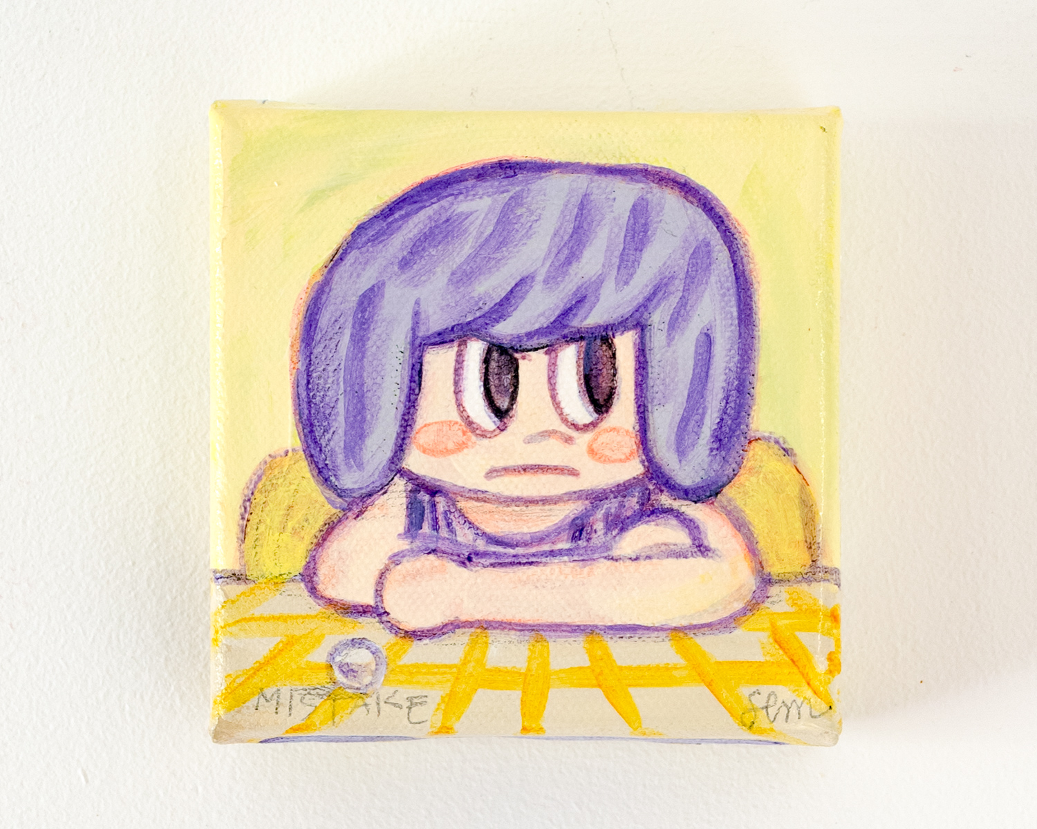 M I S T A K E < 25 - 10 > Painted in Mullumbimby 2025 ⟡ SOLD