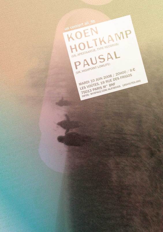 10th June 2008  Paris, France – Les Voutes  Koen Holtkamp, Pausal.