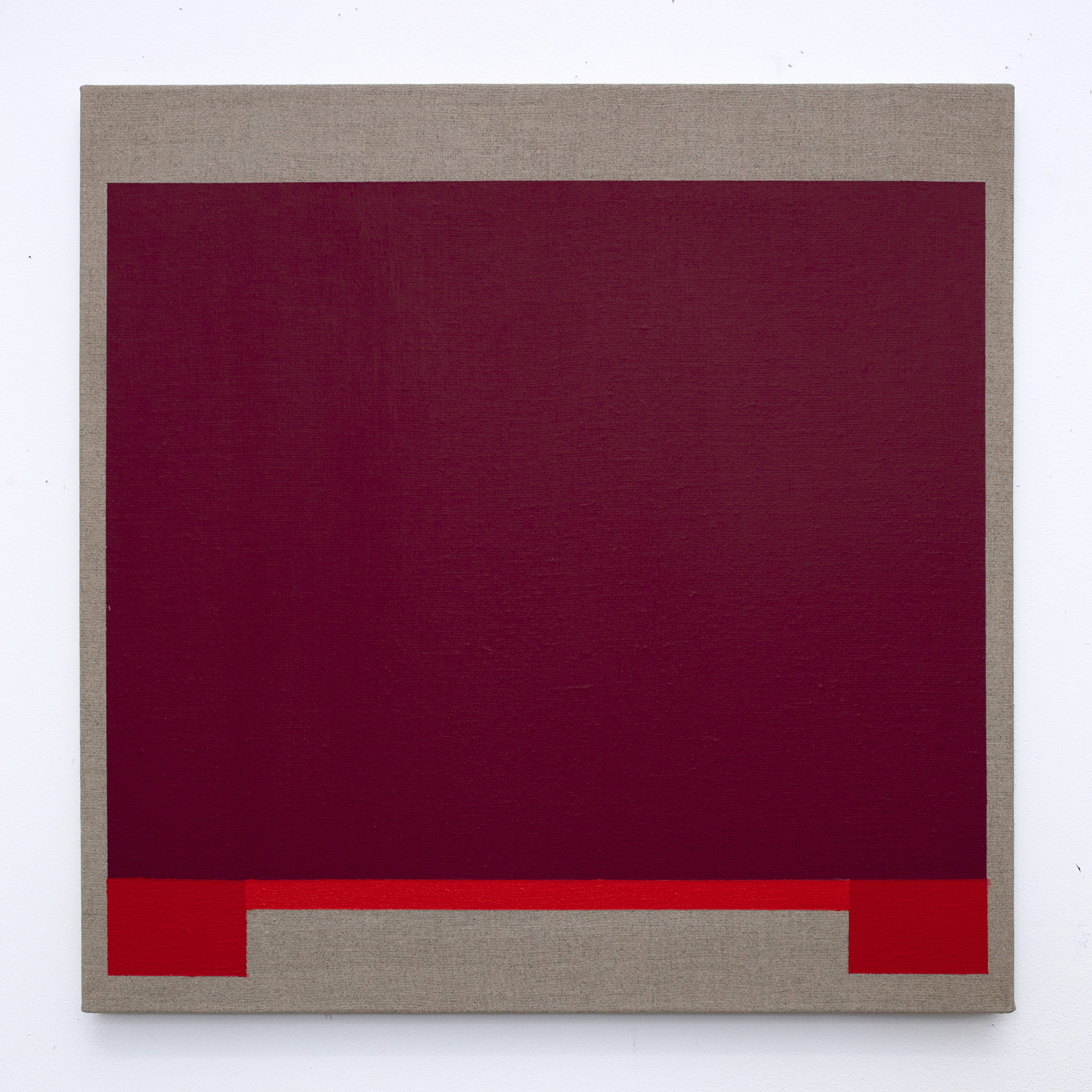 Tegmen XLIV, 51cm x 51cm, acrylic on linen