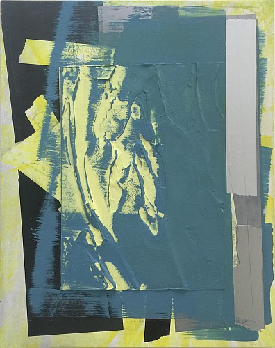 Untitled, acrylic on board, 14" x 11", 36 x 28cm 2016