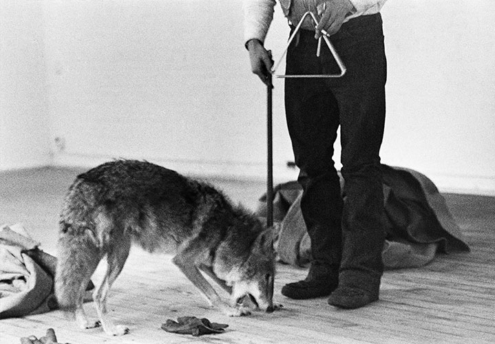 Joseph Beuys: Coyote / Photographs by Caroline Tisdall 