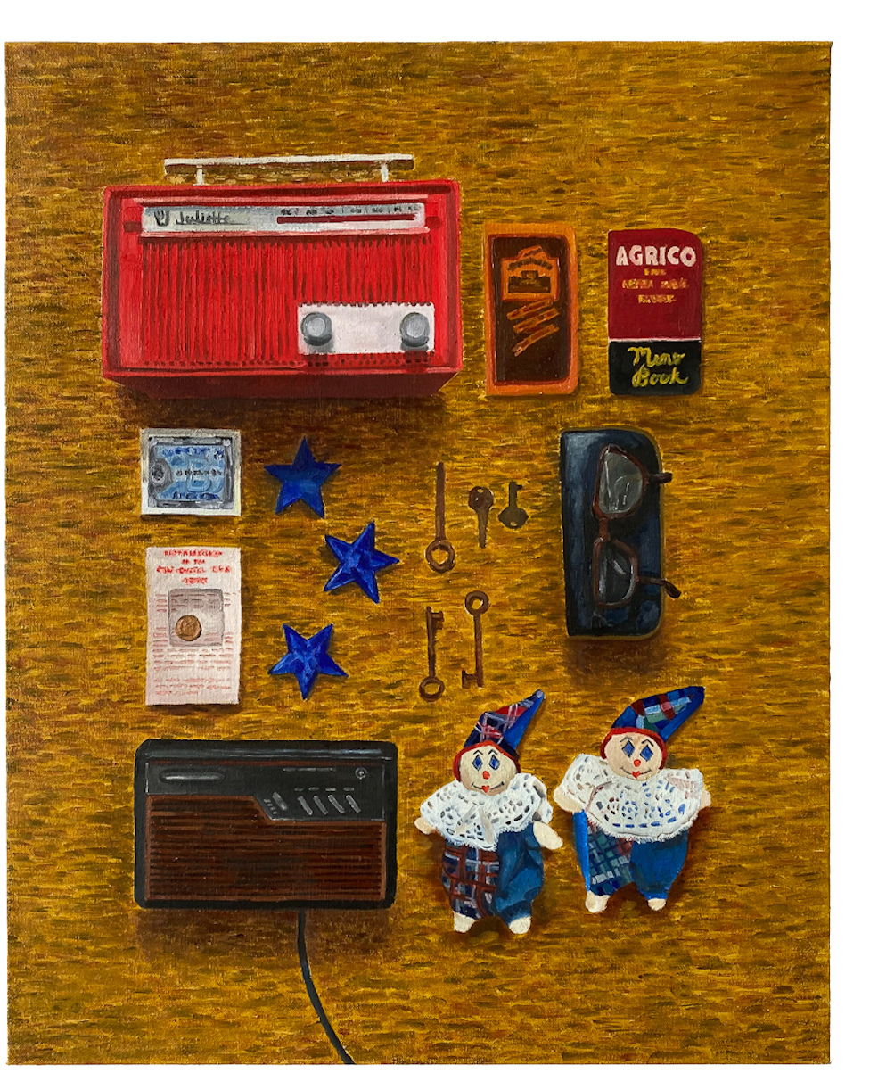 “Little Room”, oil on canvas, 18” x 24”, 2020