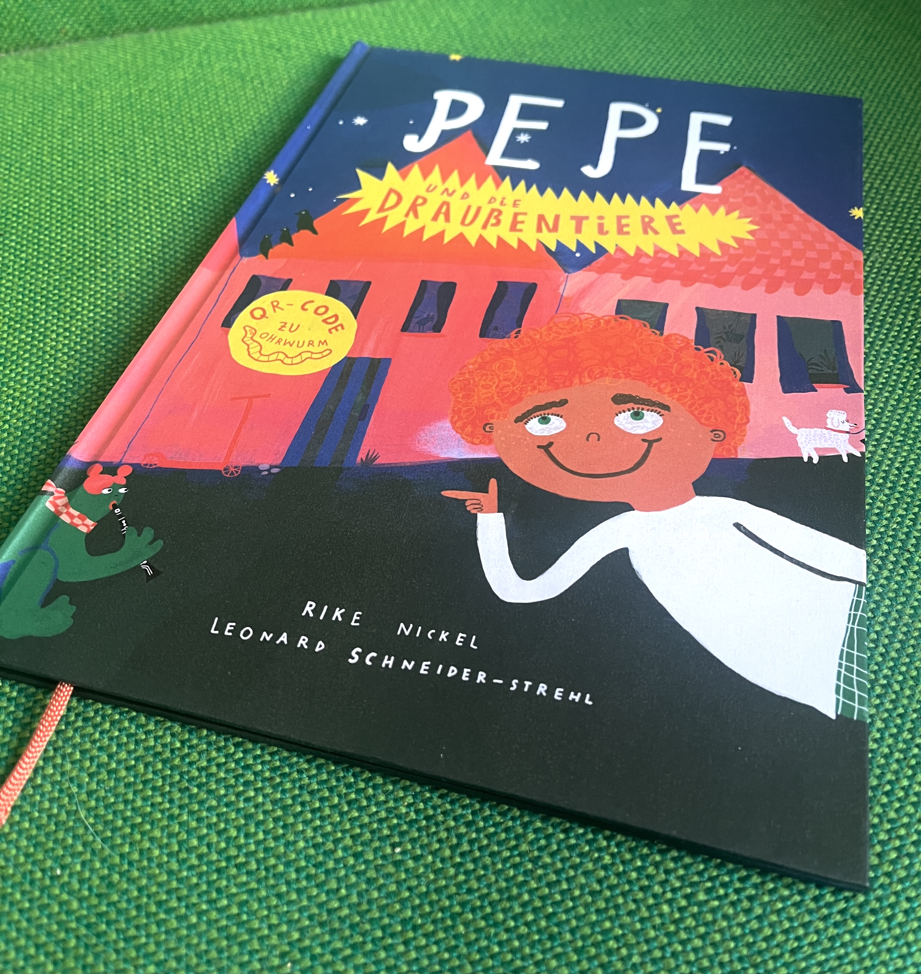Kinderbuchver&ouml;ffentlichung: Pepe und die Drau&szlig;entiere, erschienen im Polly Verlag Saarbr&uuml;cken, Dez 2025