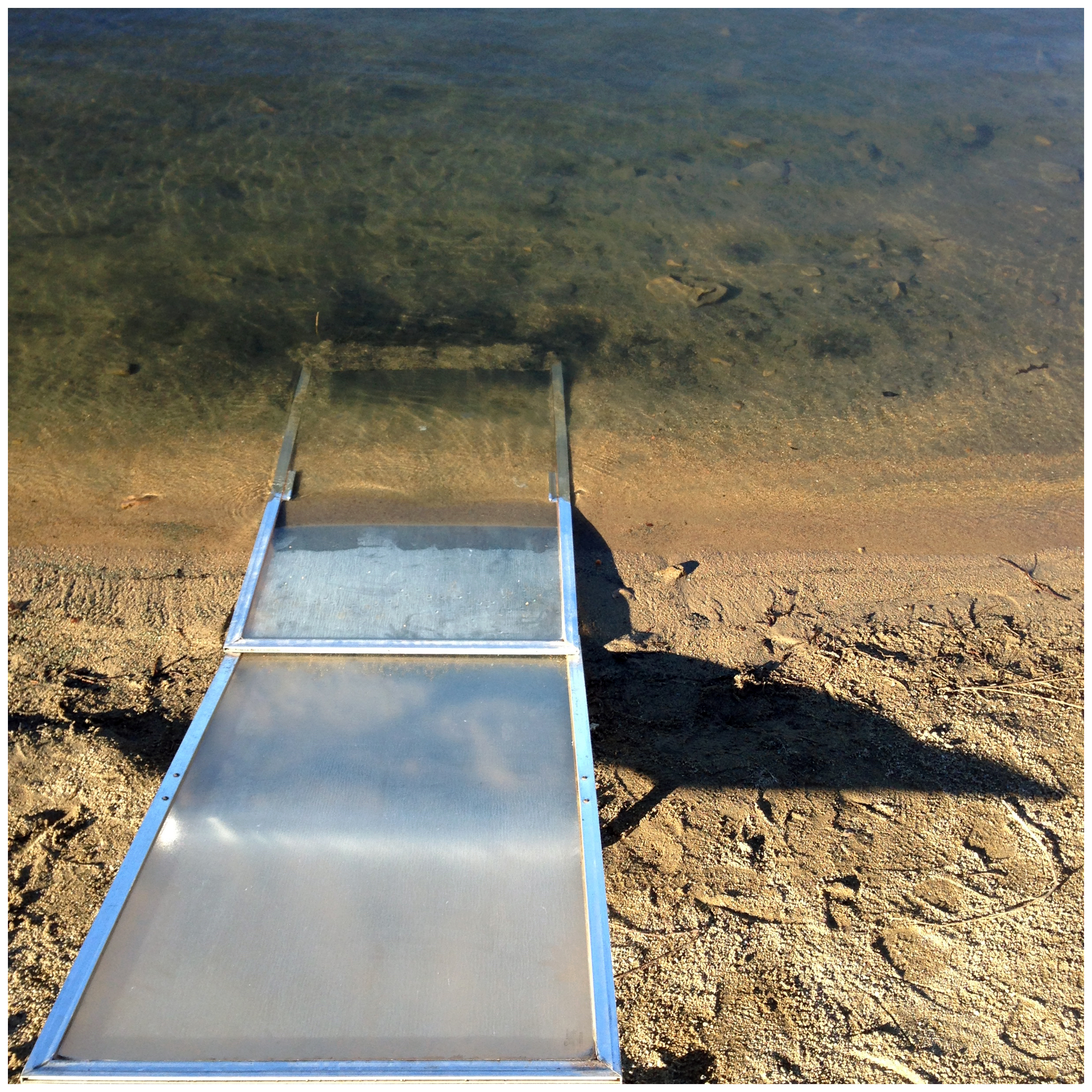 Boys Were Swimming in the Lake, 2015Smartphone image34 x 34 in.86.36 x 86.36 cm