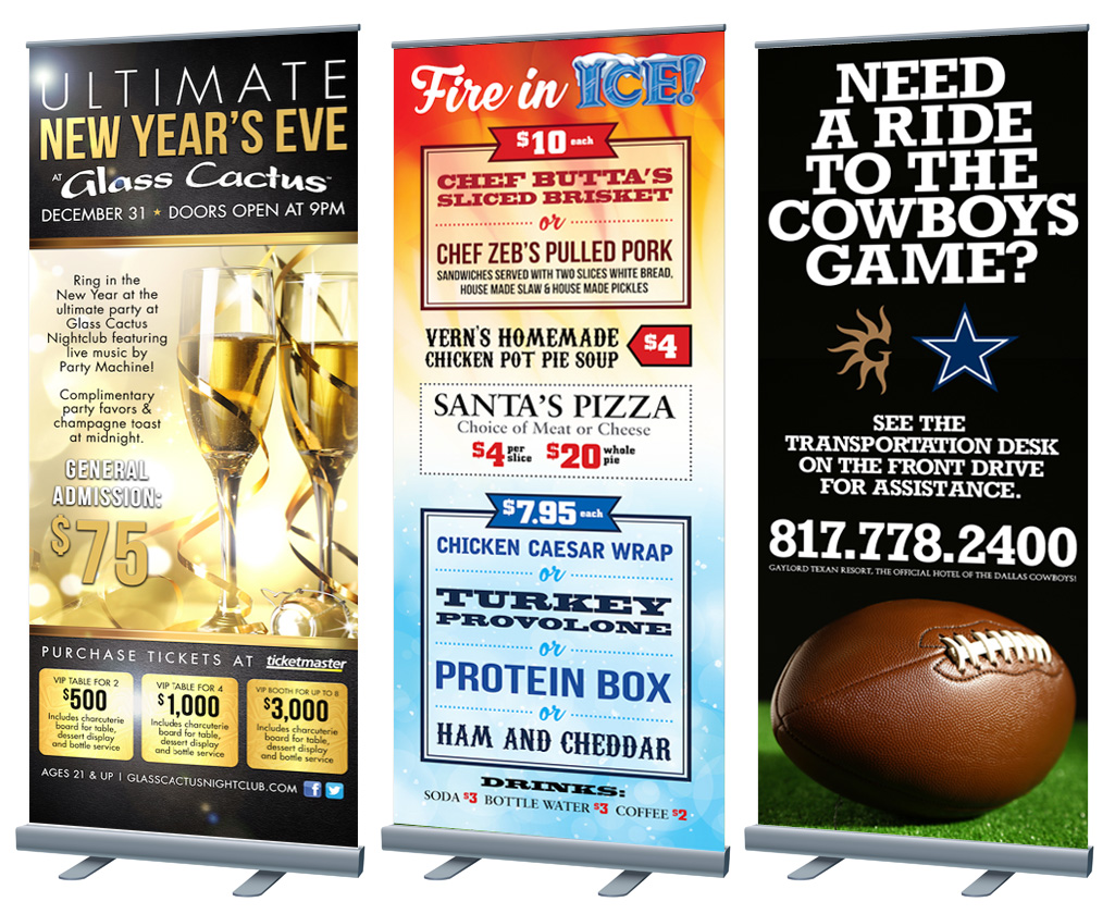 Events Pull-up Banners