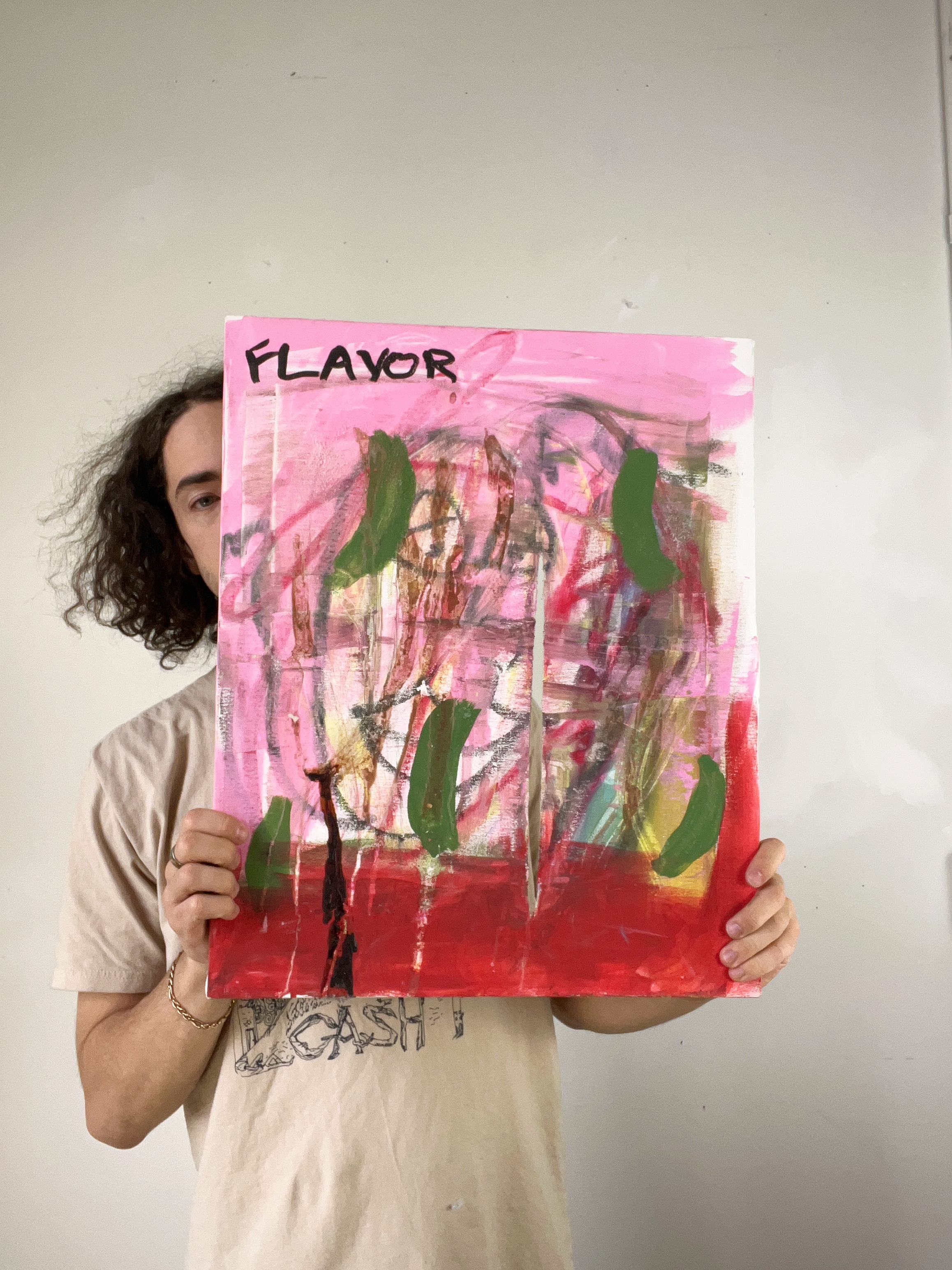 What I painted after eating the world's hottest pepper, a Carolina Reaper