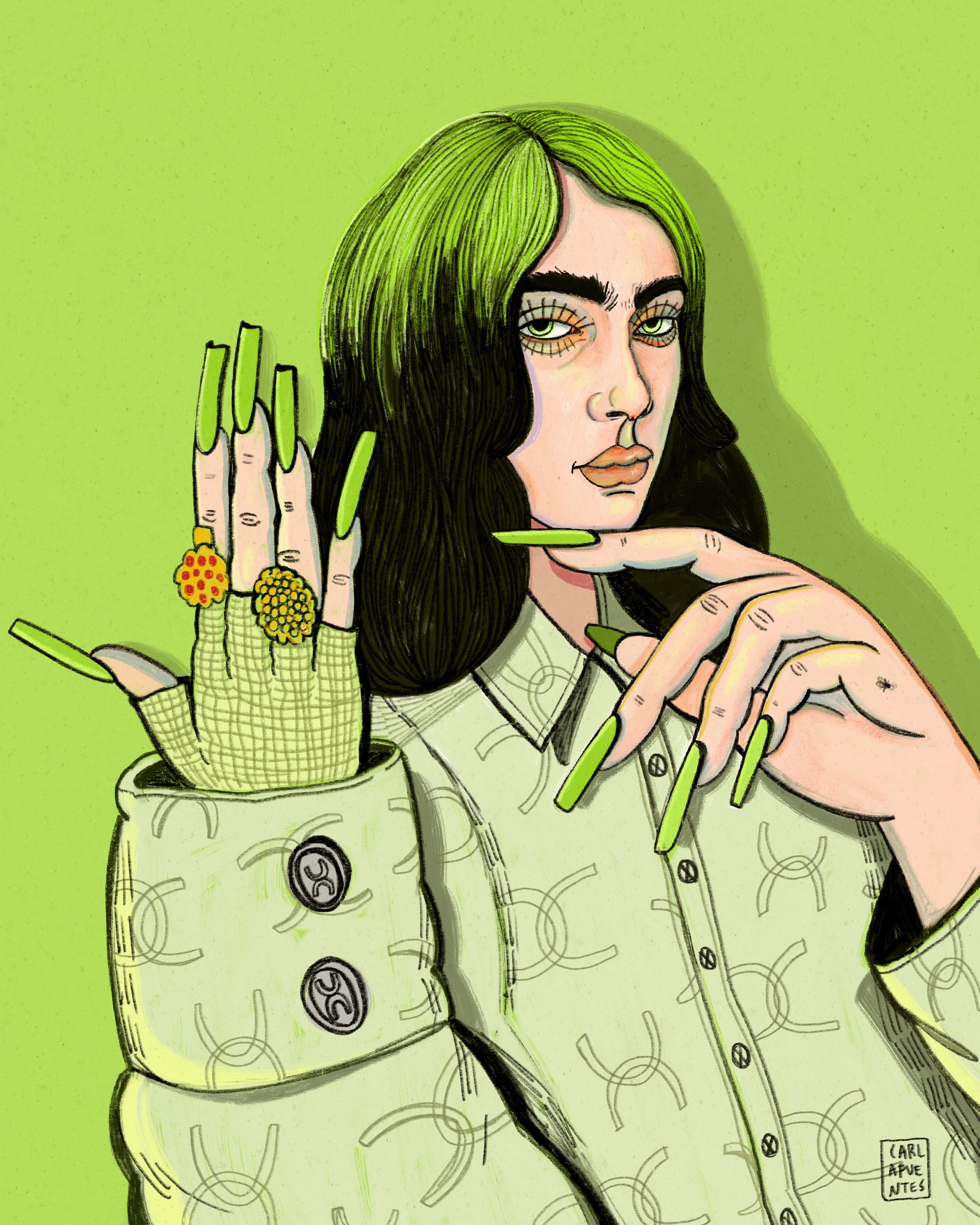 Billie. Digital work. 2020