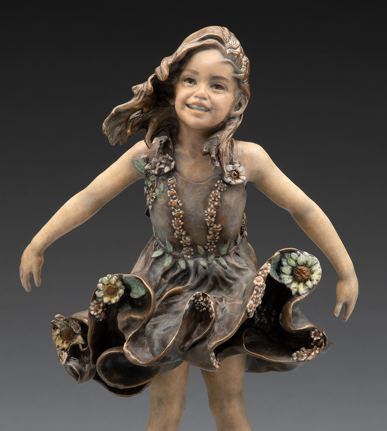 Sunshine Every Day Mini Close Frontal View by Angela Mia