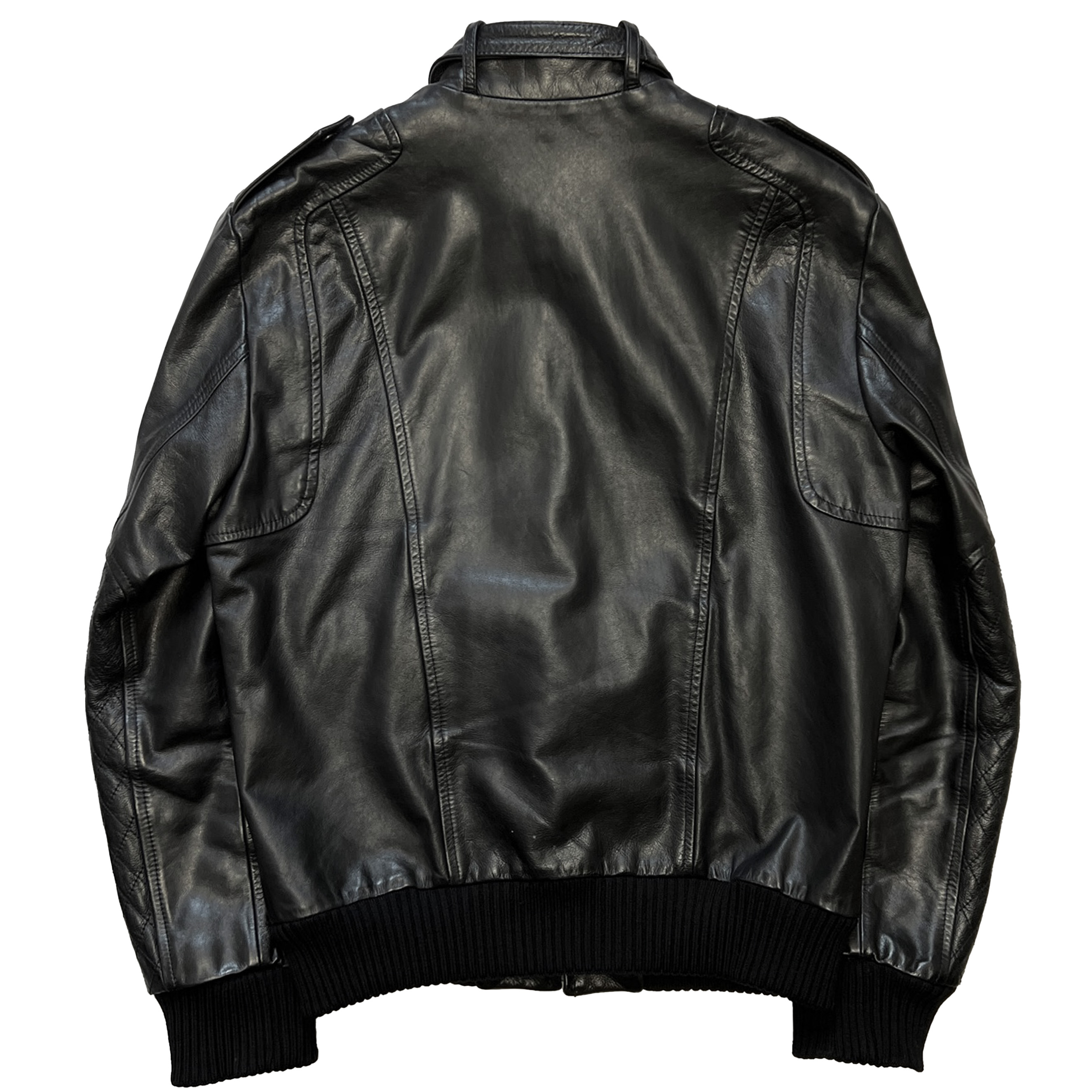 Veronique Branquinho, A/W 2005-06 Moto Style Leather Jacket with