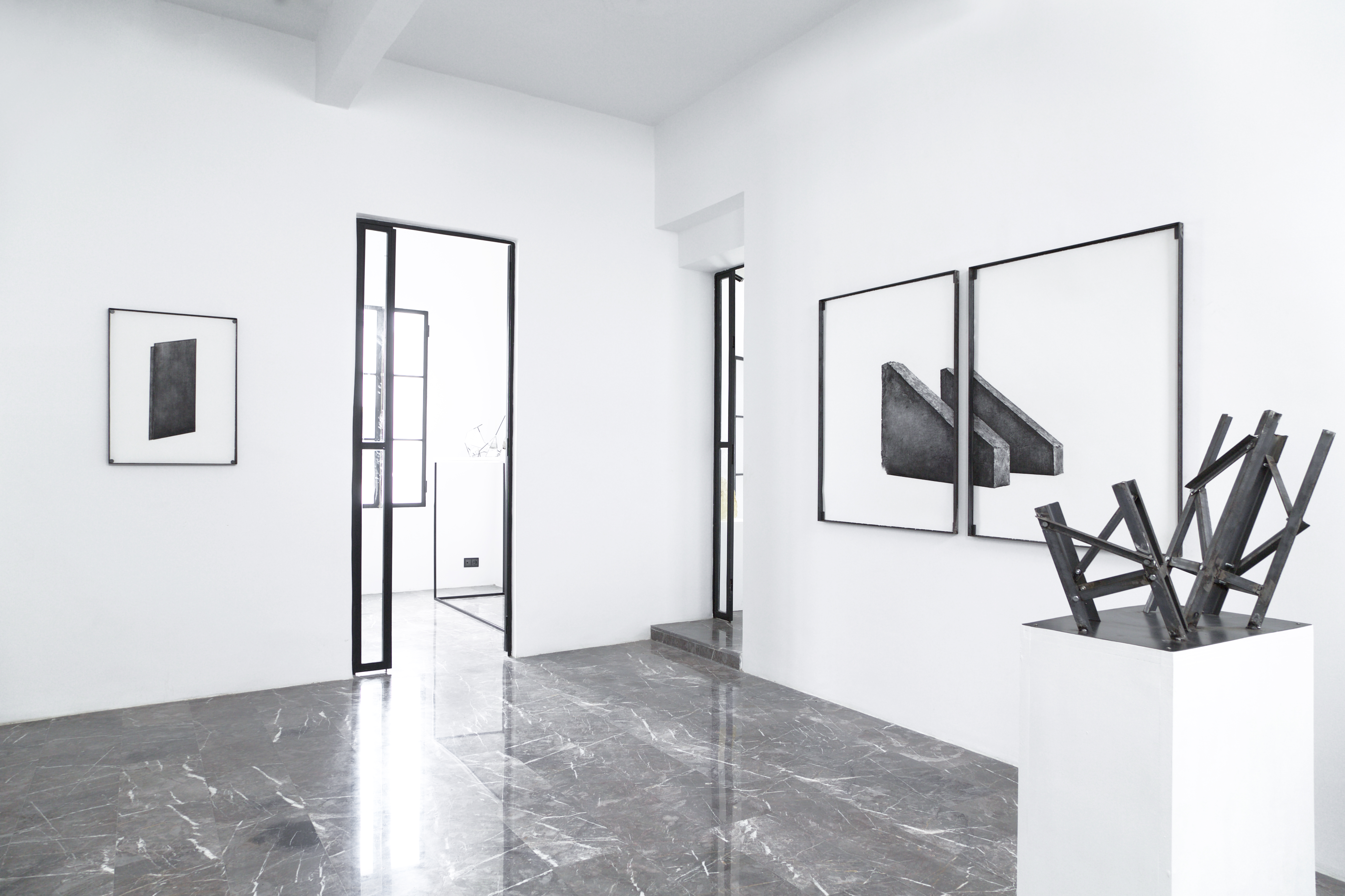 Exhibition view, LOW RES, Espace Rue de Tanger, Casablanca, Morocco, 2019