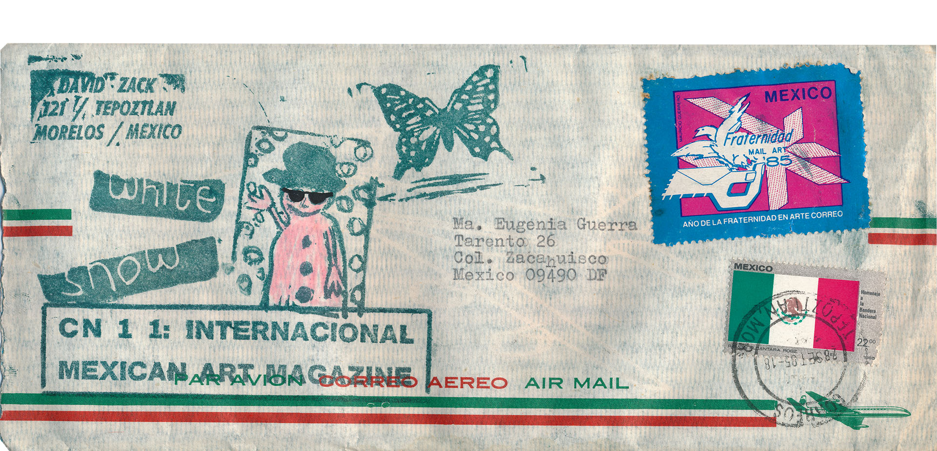 CN 1 International Mexican Art Magazine, Los Cachivacheros, Hoja, México Tepoztlan, 1986