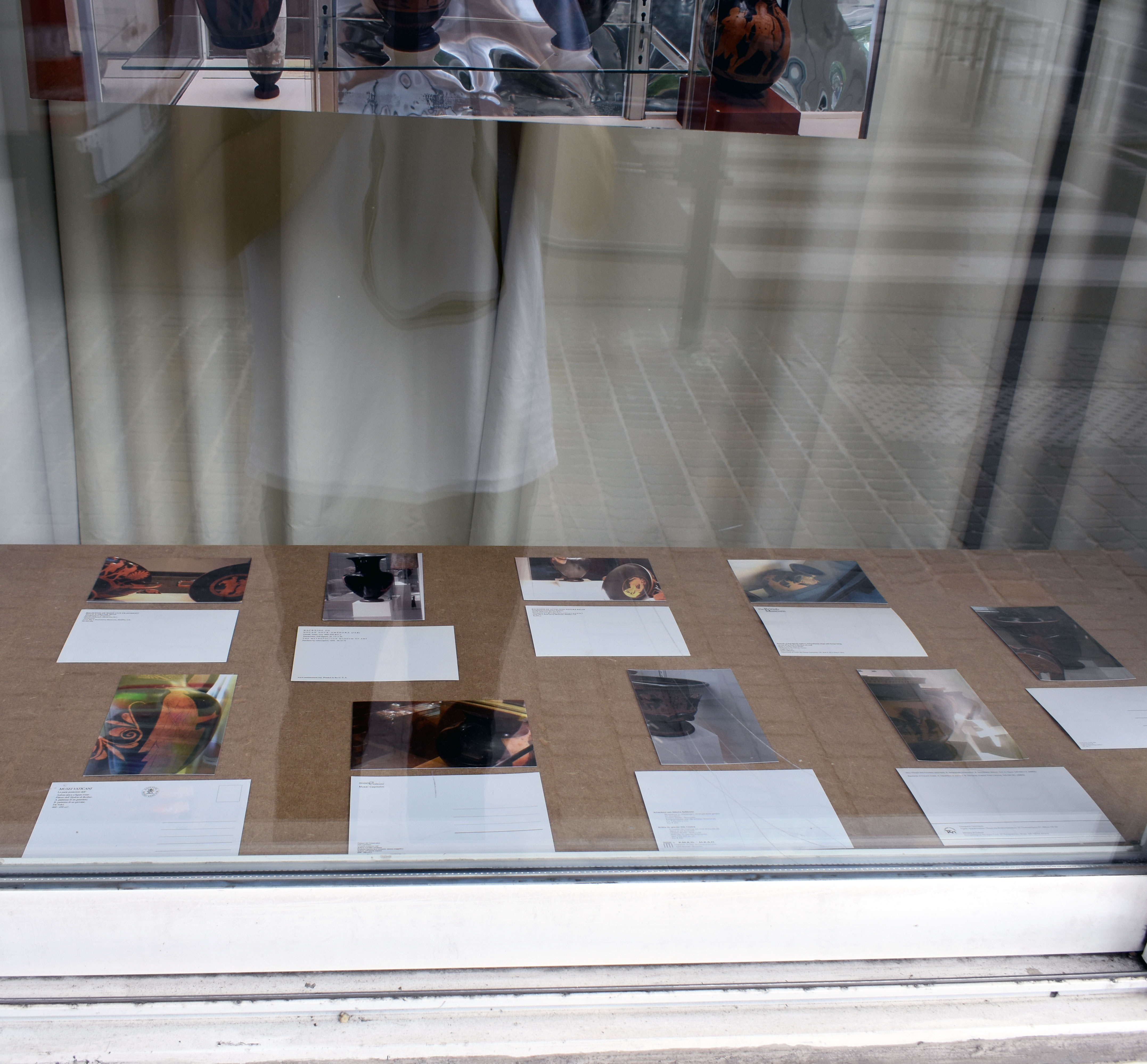 Postcards for Various Museums, all offset prints on glossy cardstock, 4x6”, 2016-2024