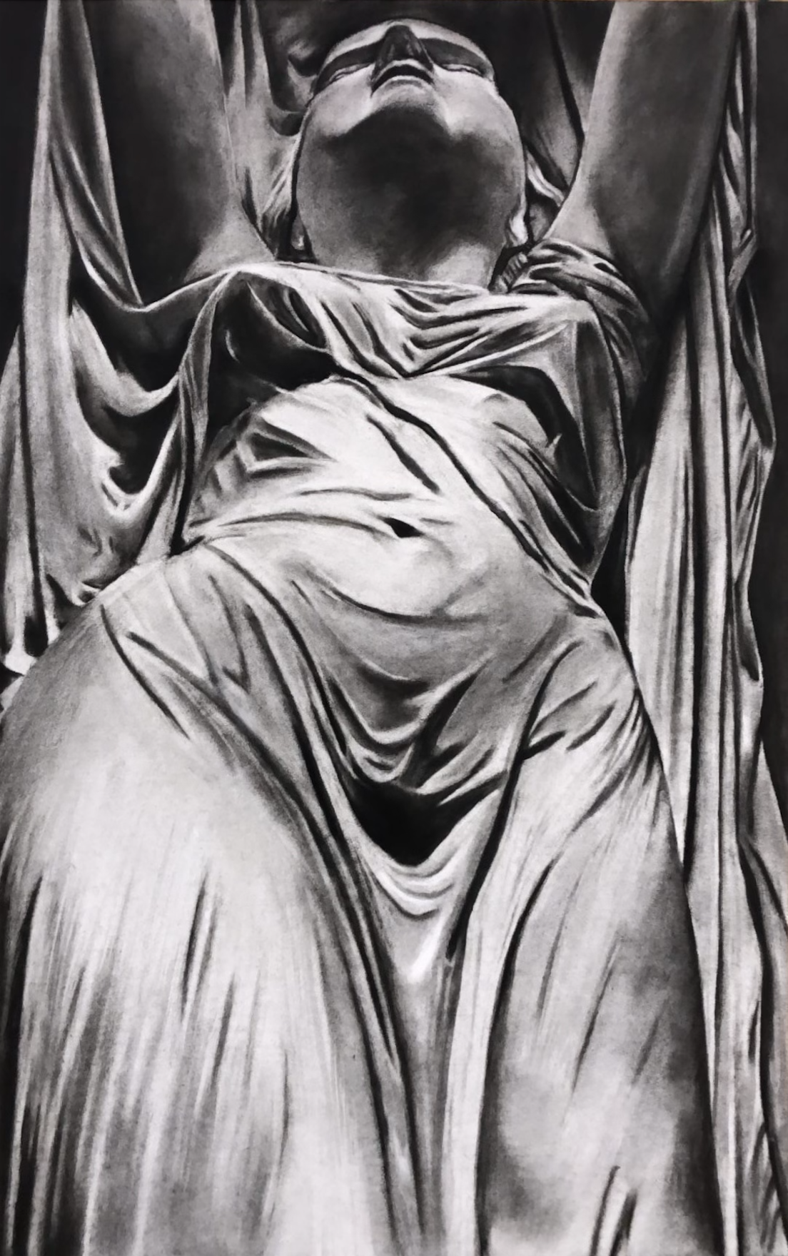 Lady Goddess (Charcoal)