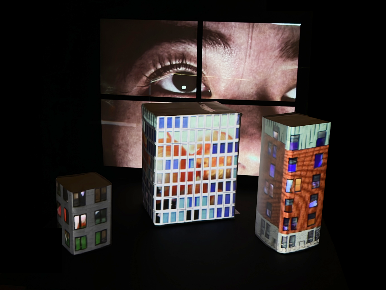 A City Block | Projection Mapping, Video Art