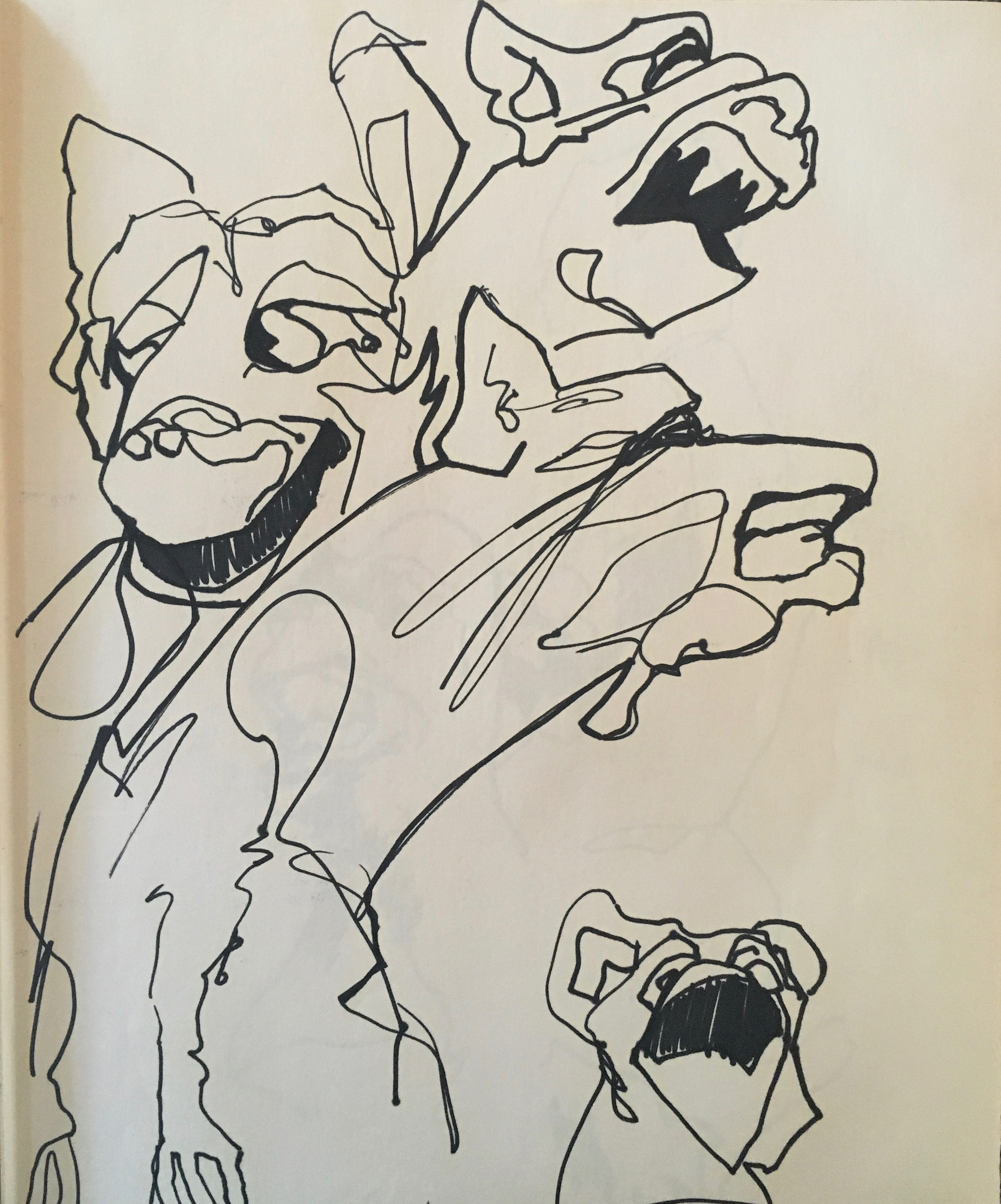  A: Gargoyle, Rouen, France: 14”x 10” 