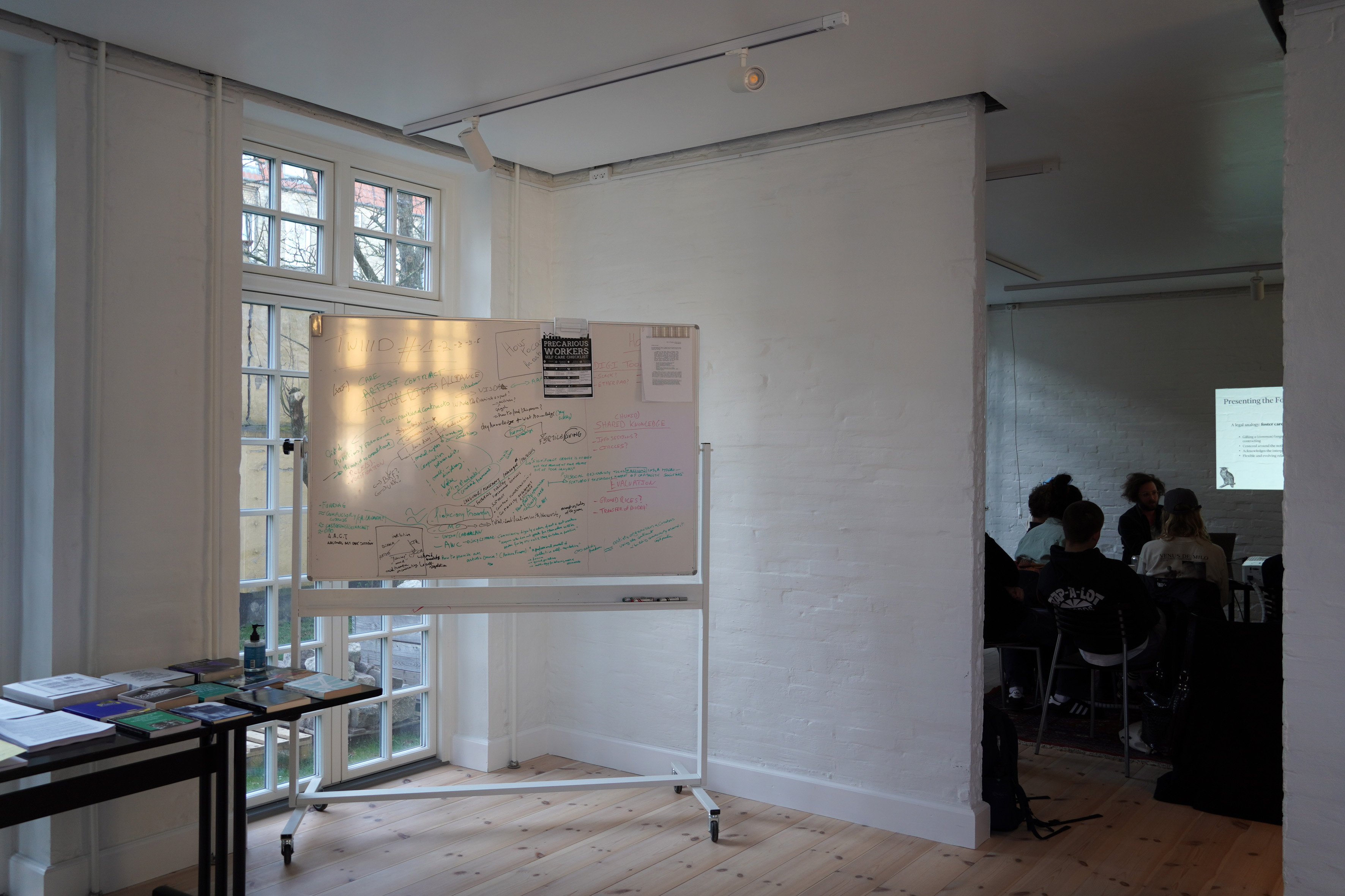 Documentation of Presentation & Collective Workshop by TWIIID, Huset i Hasseriesgade, 2022 (photocredit: Rikke Ehlers Nilsson)