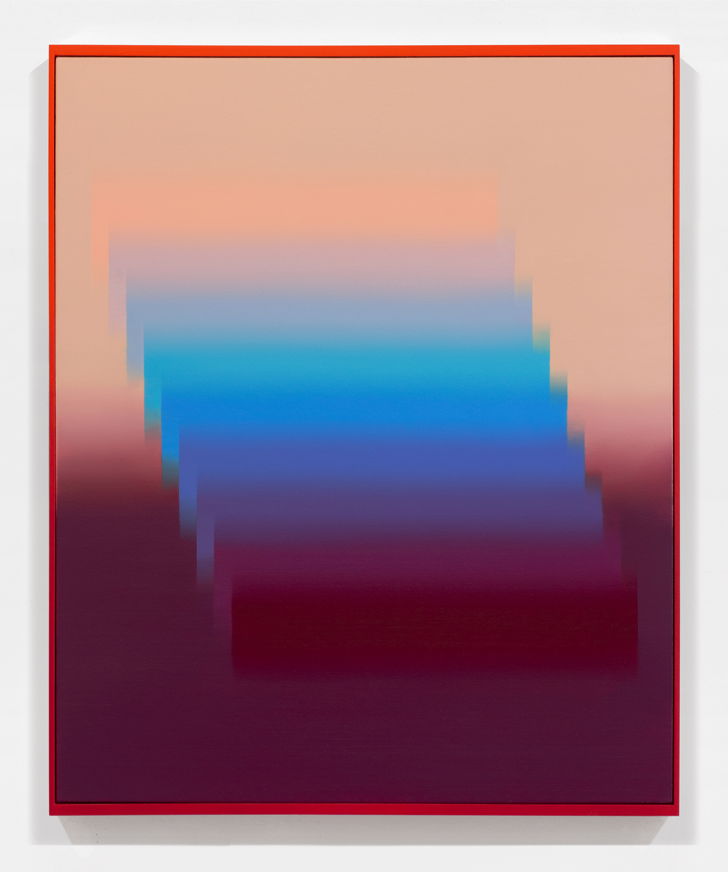 Soft Ontology. 2022. Oil and acrylic on canvas and frame / Huile et acrylique sur toile et cadre. 30" x 24" (76 x 61cm)