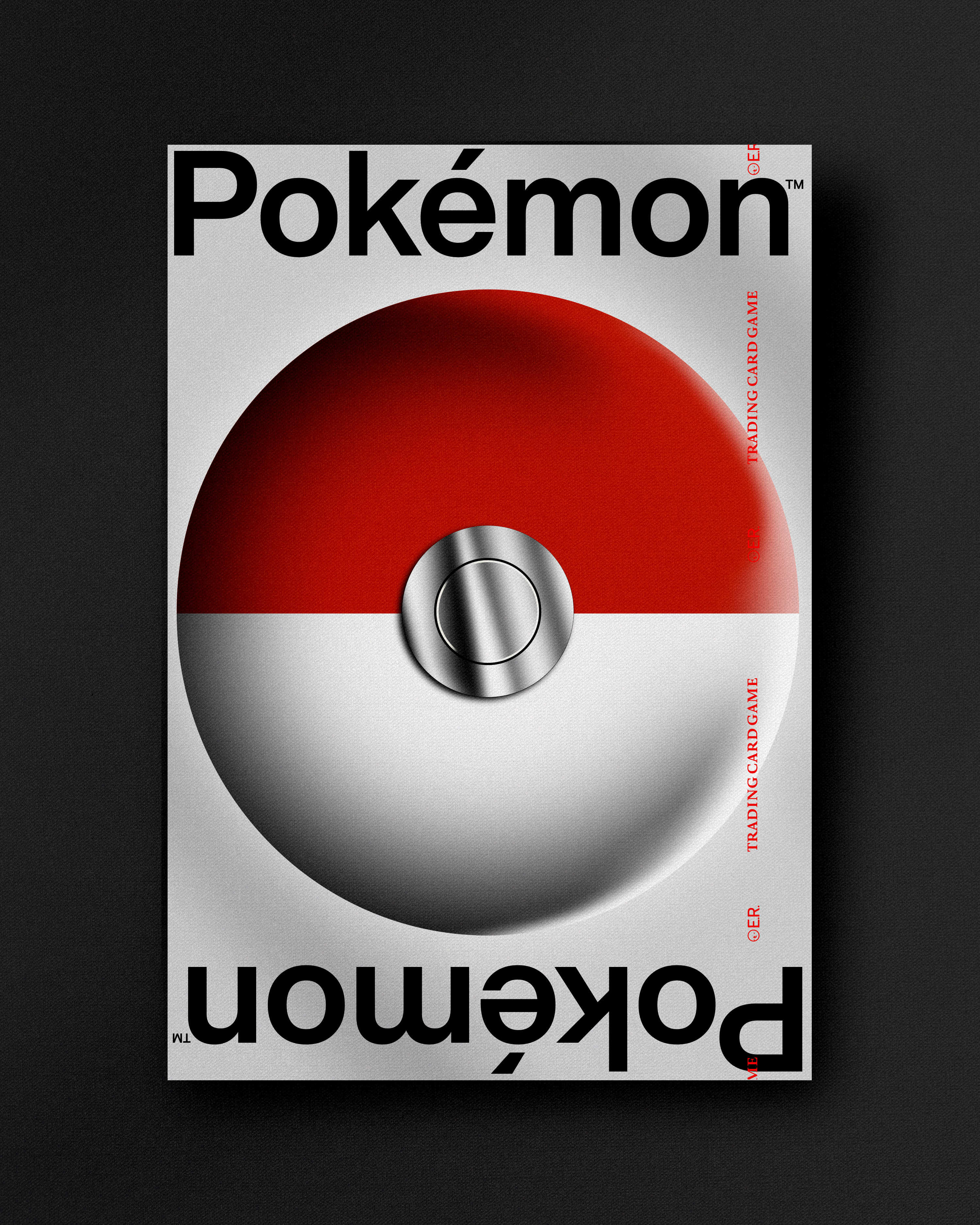 TCG back cards re-design. POKÉMON™. ✶2021