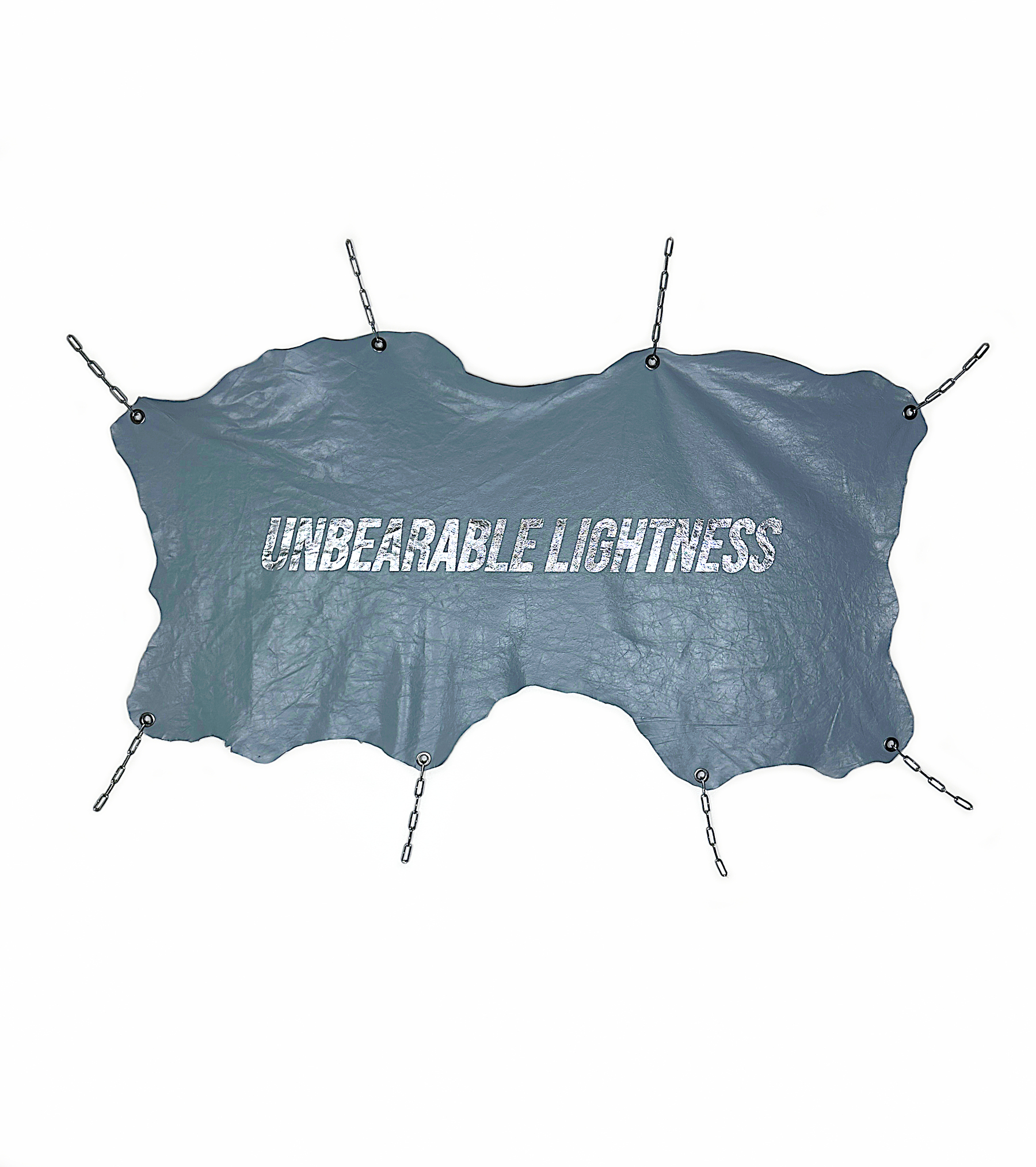 Text painting by artist Lana Haga