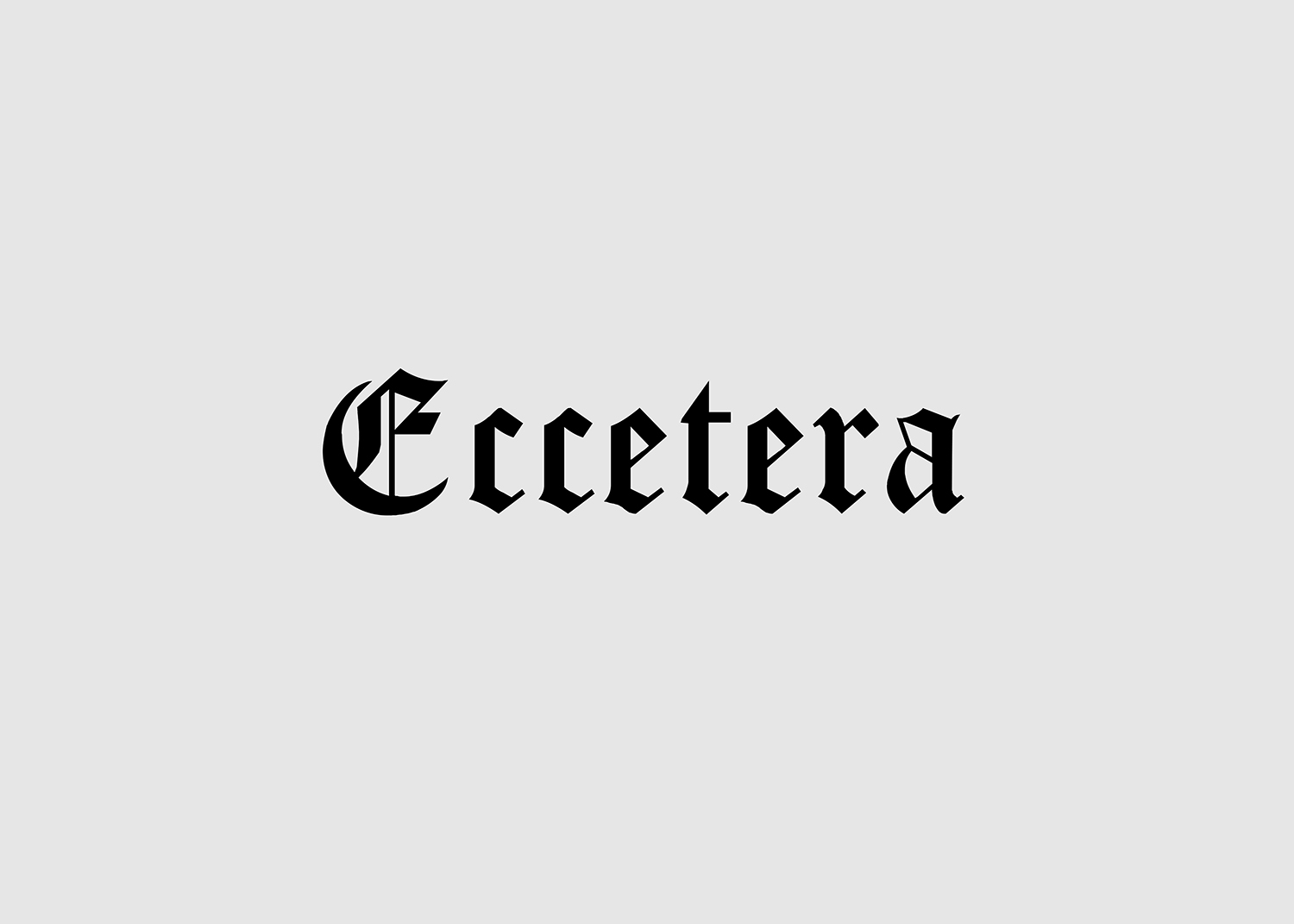 Eccetera