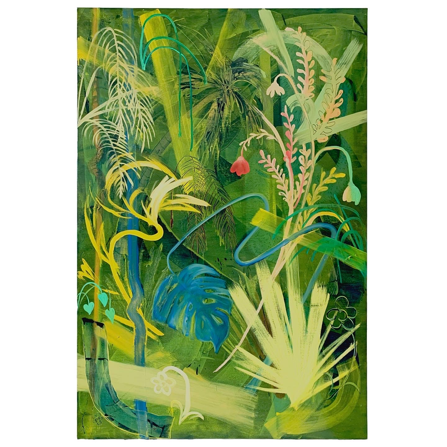 Untitled Jungle 1Oil on canvas48” x 72”2022