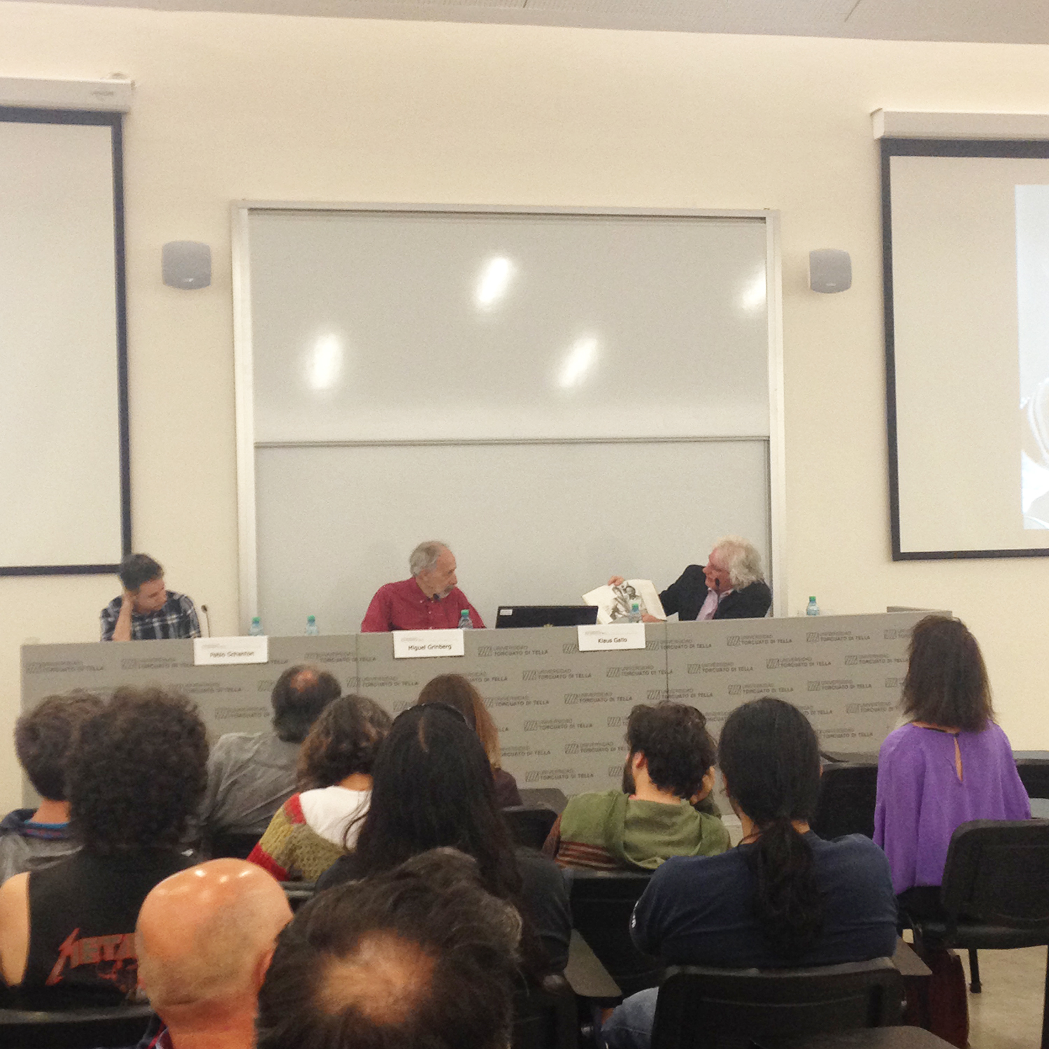 Pablo Schanton, Miguel Grinberg, Klaus Gallo