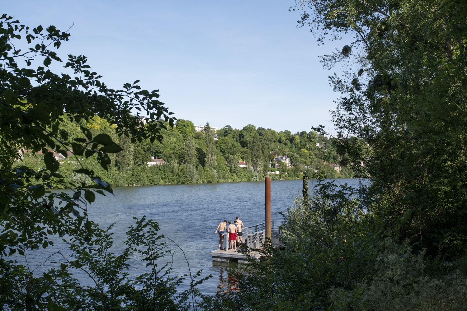 La Frette, ponton du bac