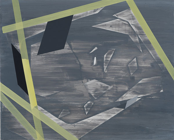 Untitled, acrylic on board 16x20", 40 x 51 cm 