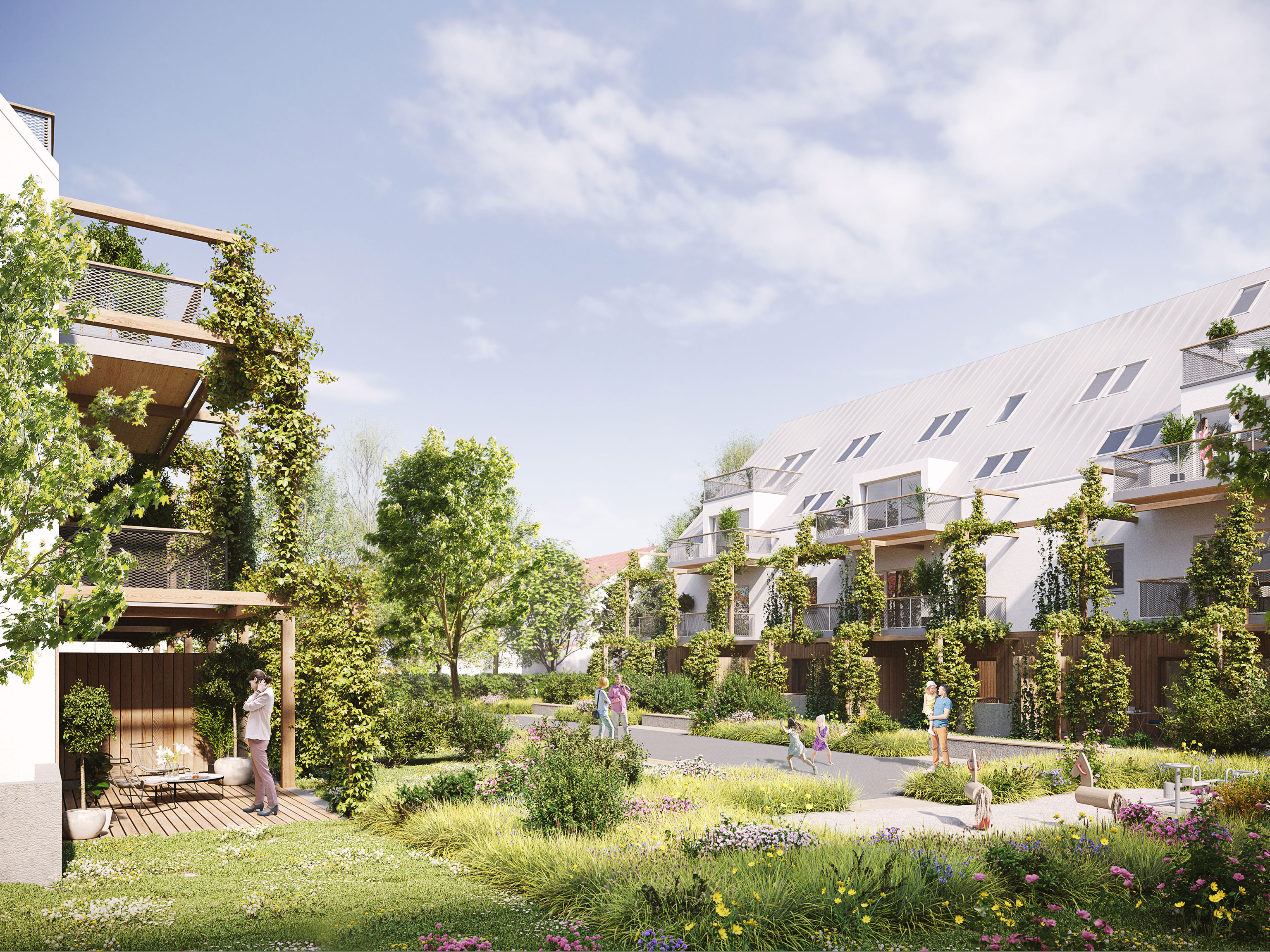 Wohnbebauung D 9, Oberschleissheim