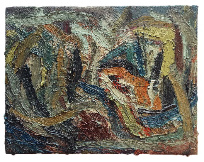 "valleys" - oil on canvas