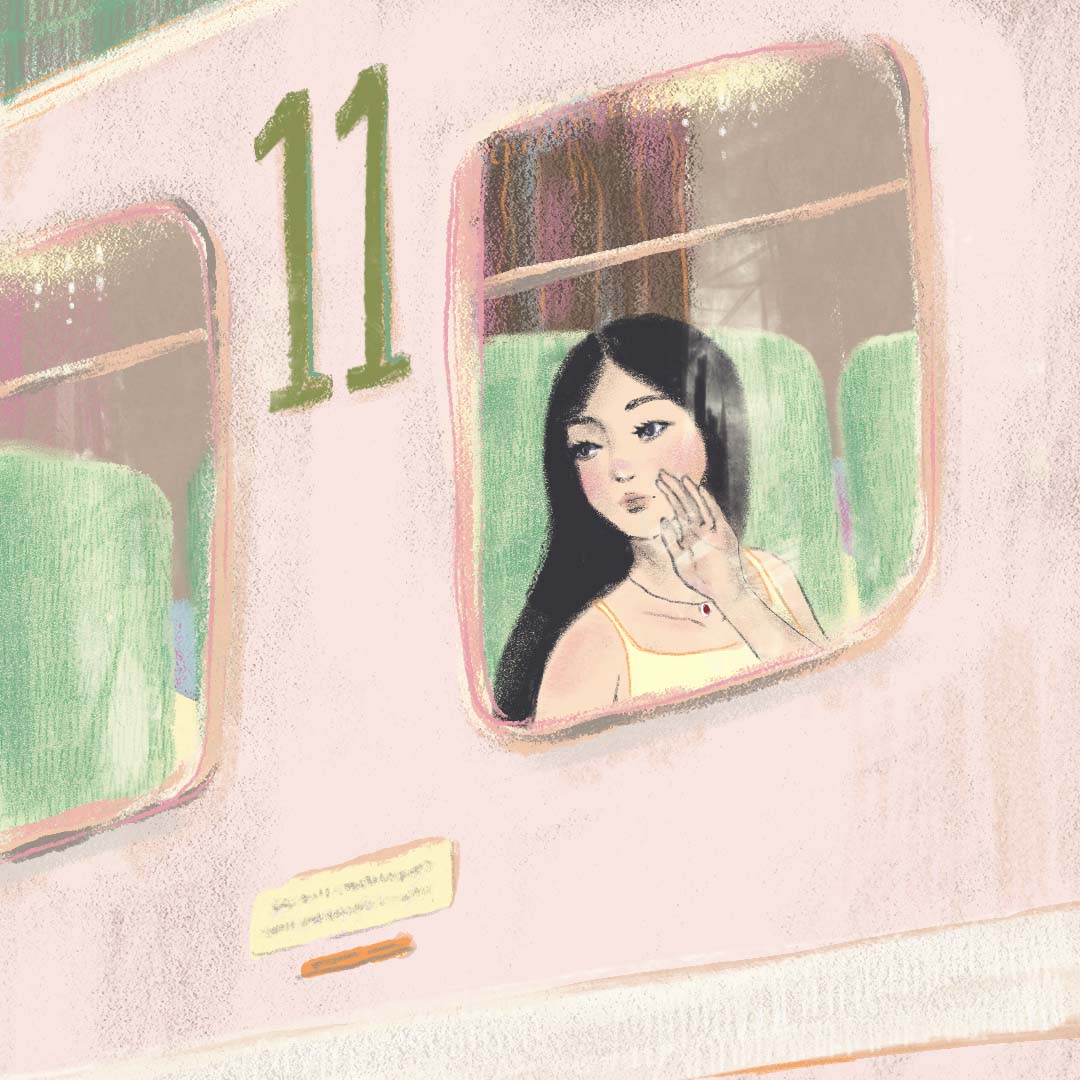 "Goodbye!" personal work (digital illustration)