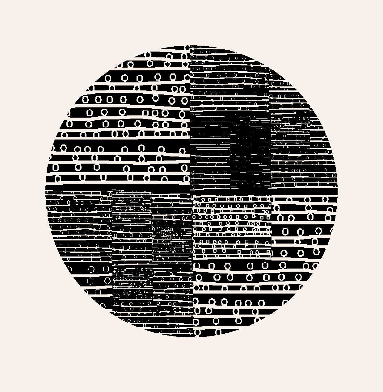 Moons of Saturn / Giclée fine art print on Hahnemühle Watercolour paper / Variable dimensions / Edition of 6