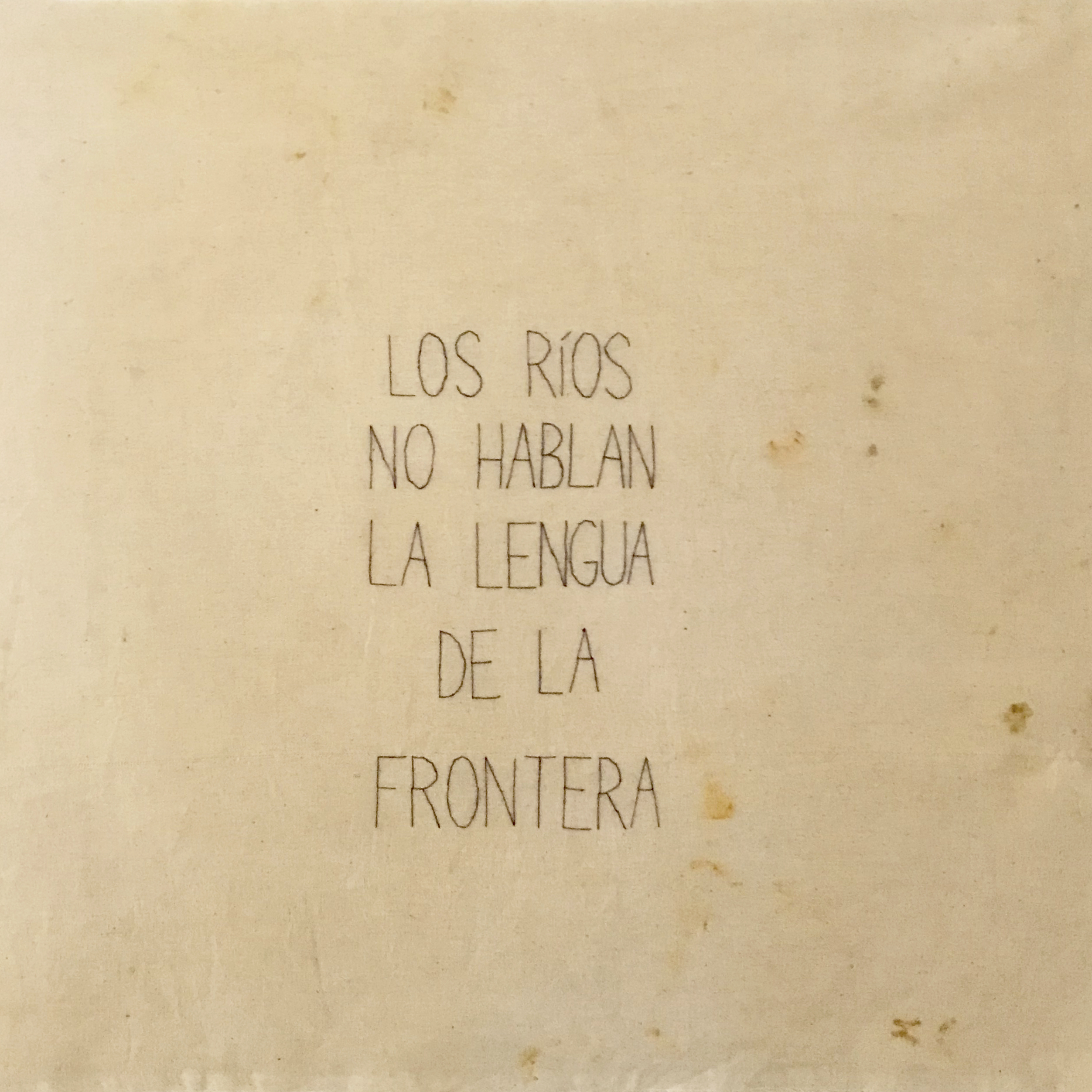 Los ríos no hablan la lengua de la frontera