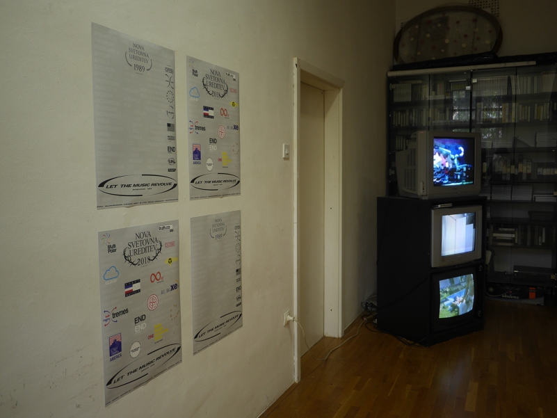 Installation view: SCCA, Center for Contemporary Arts - Ljubljana & Rog Factory, Ljubljana, Slovenia