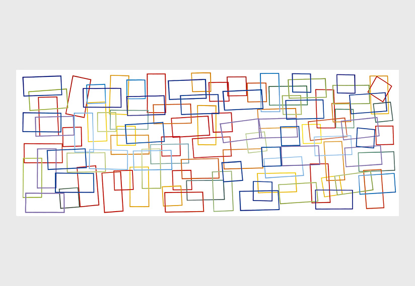 Untitled  (2001)  Acrylic on Canvas  171 x 463  cm