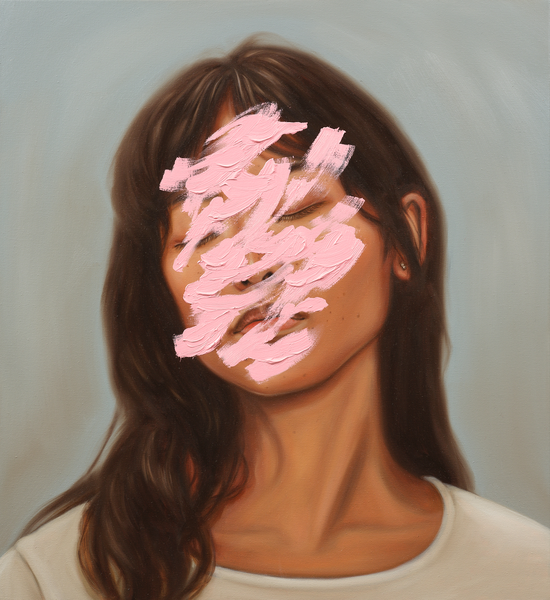 Nearer Still, Oil on Canvas, 560 x 610mm, 2024