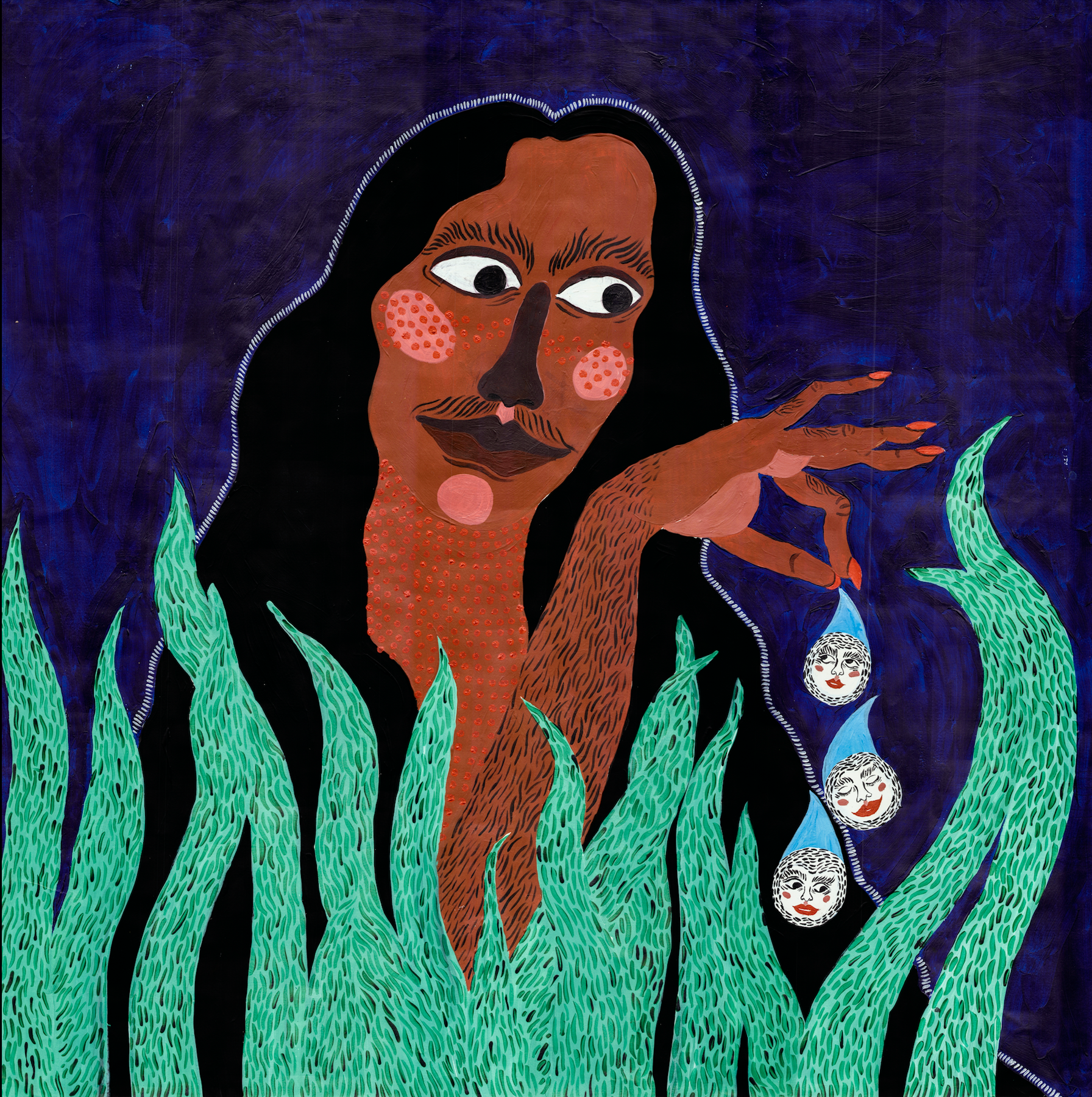 tender beast, 24x24"