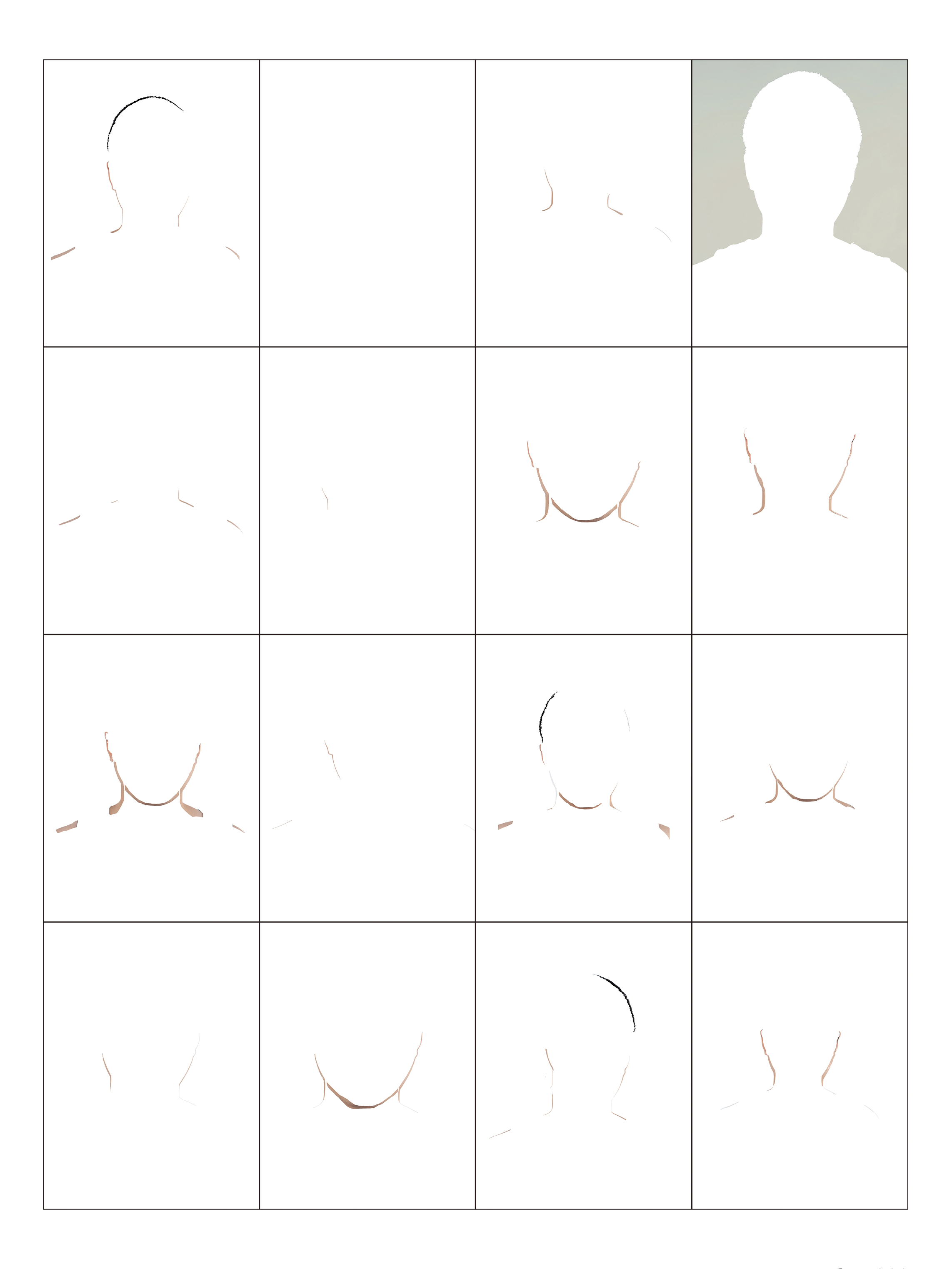 face-cutting leftovers