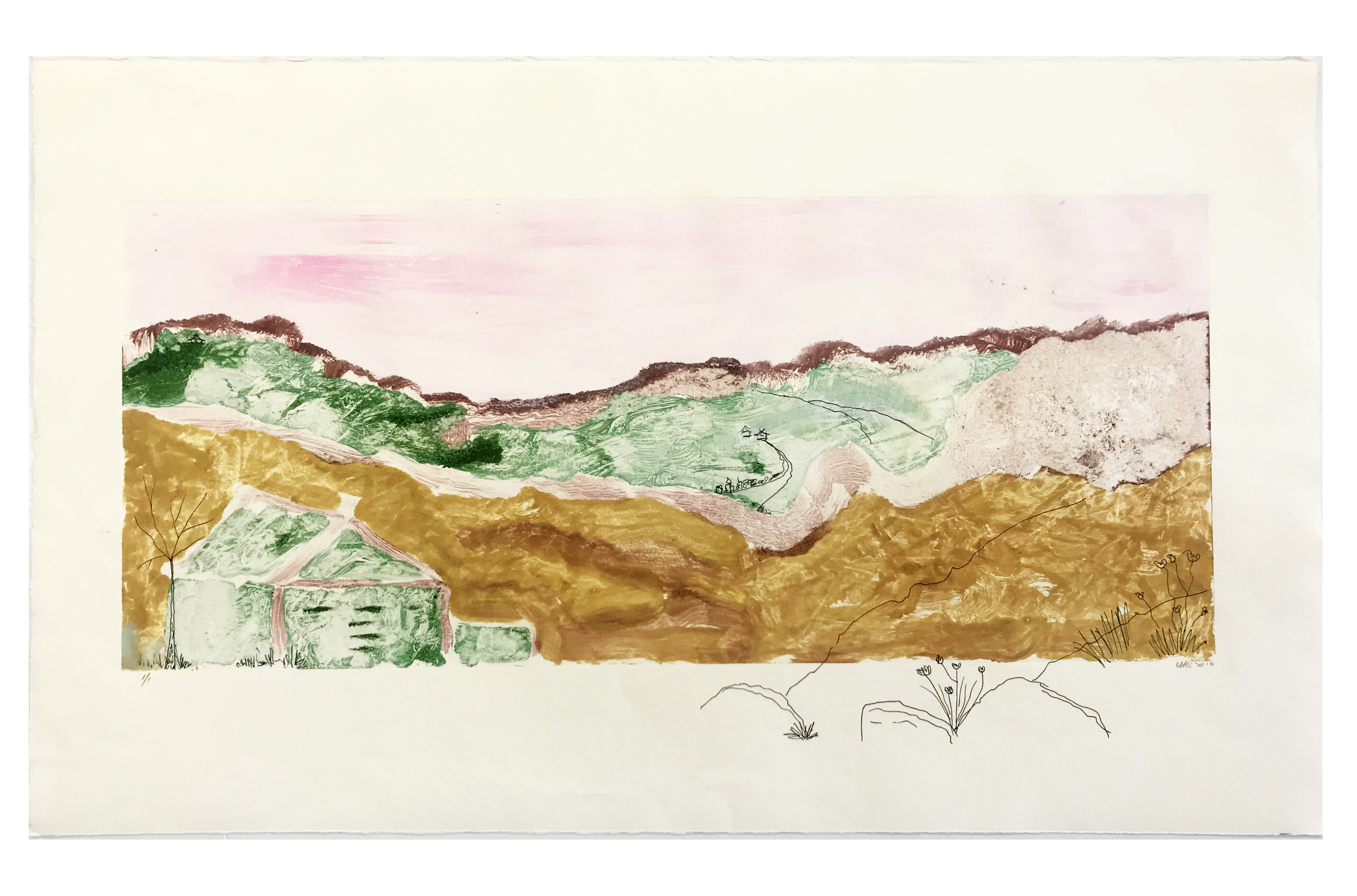 Crossroads II 22"x30" 