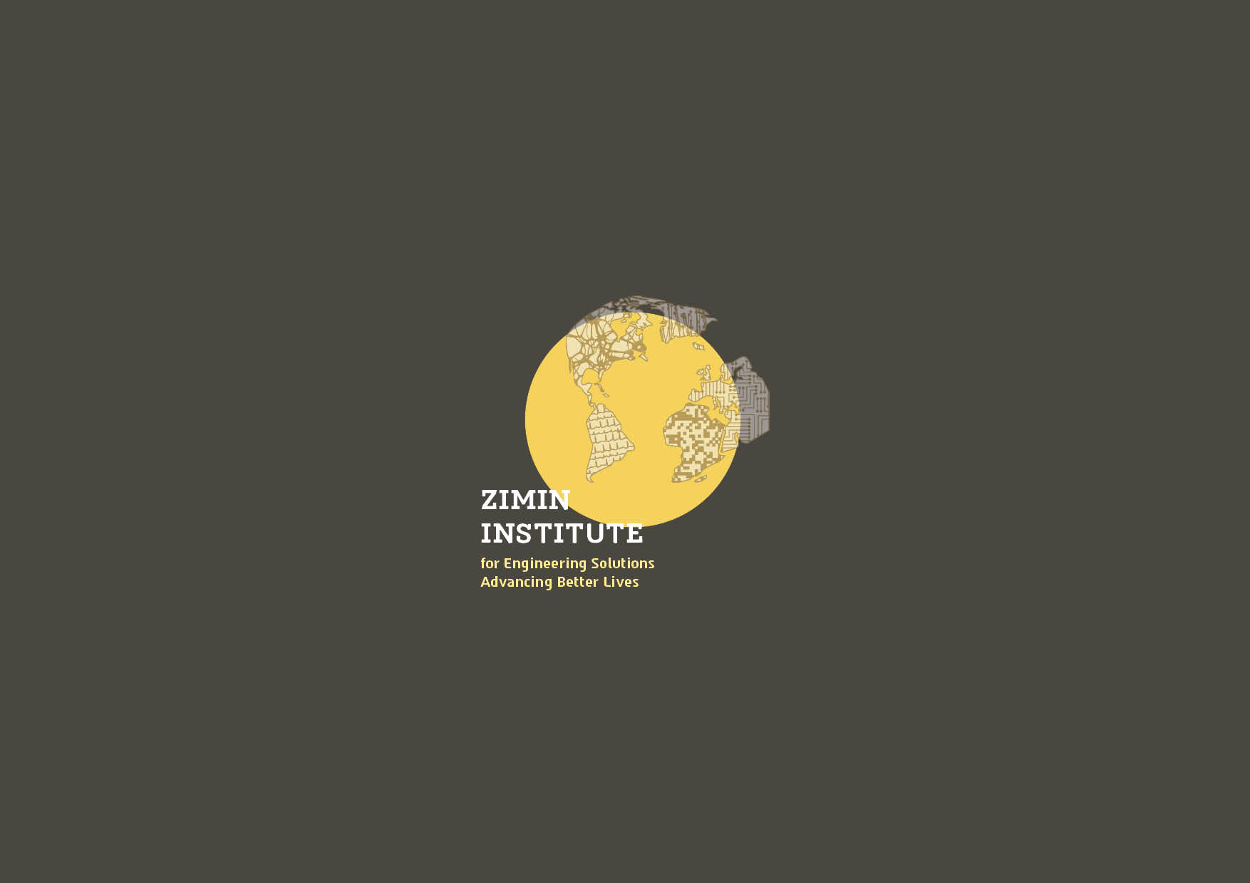 Logo with colored background
