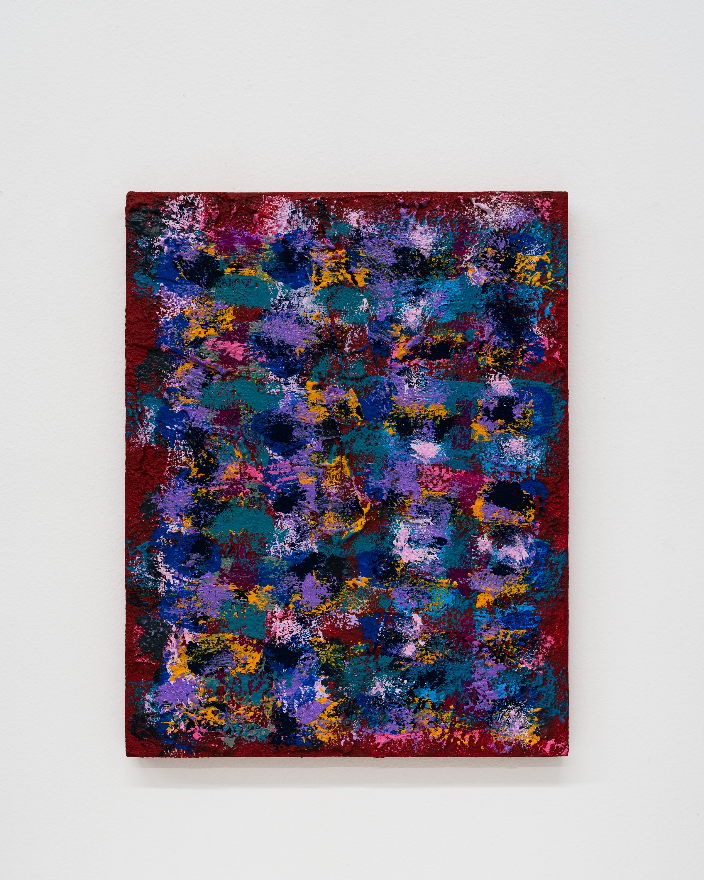 Stucco Painting 79, 202014 x 11 "