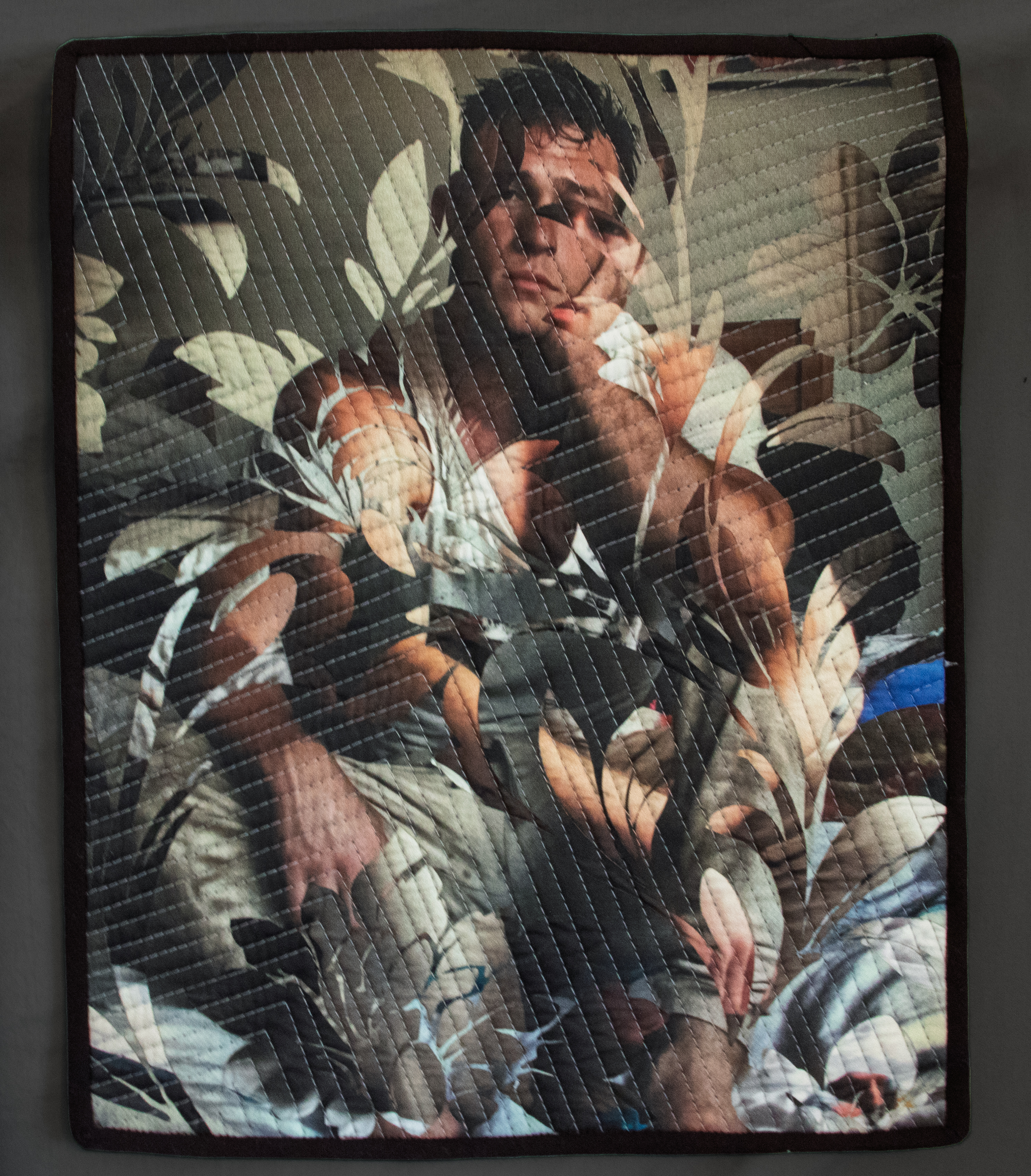 Young Man on Bed #3 14 x 11