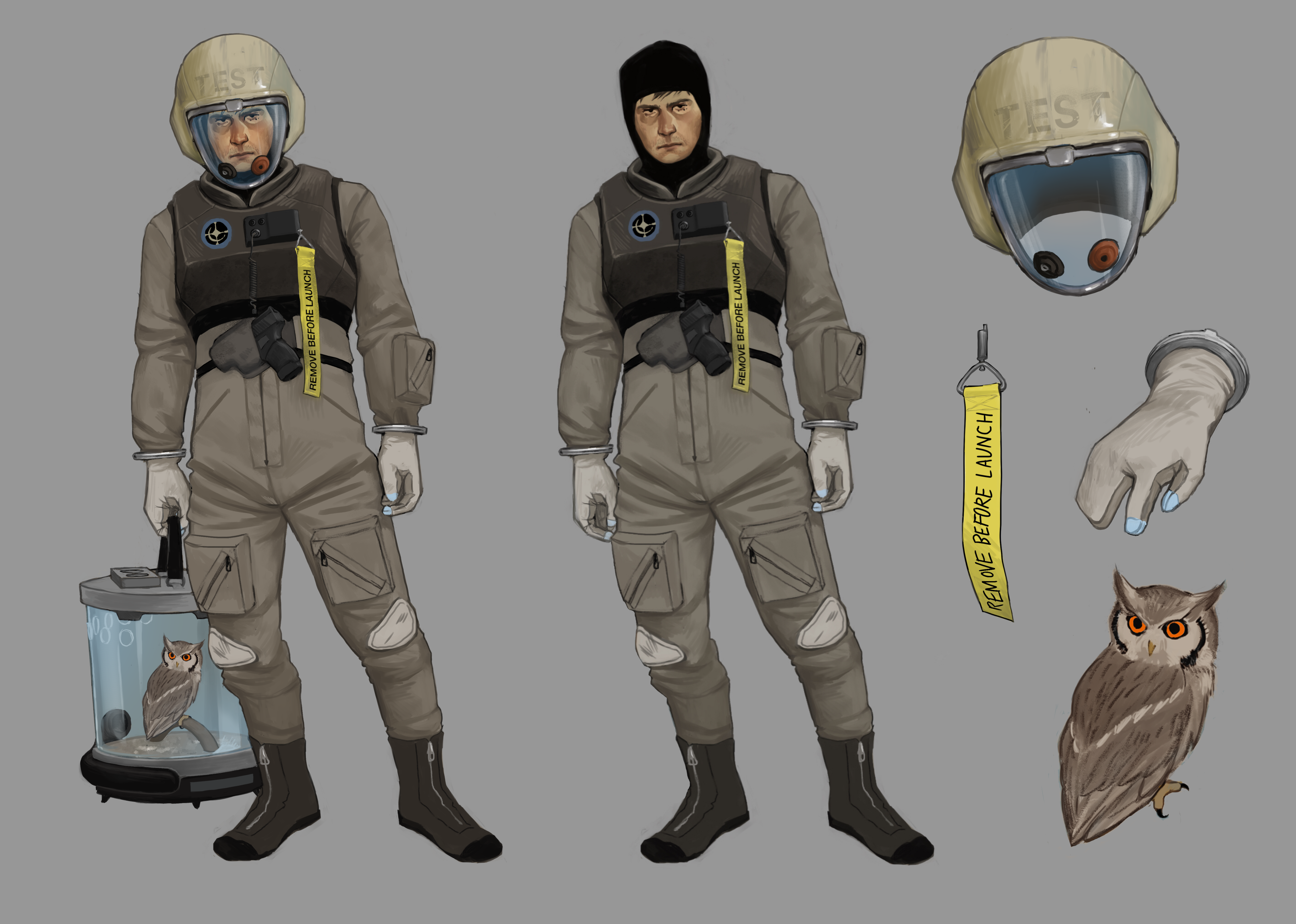 High-altitude test pilot concept