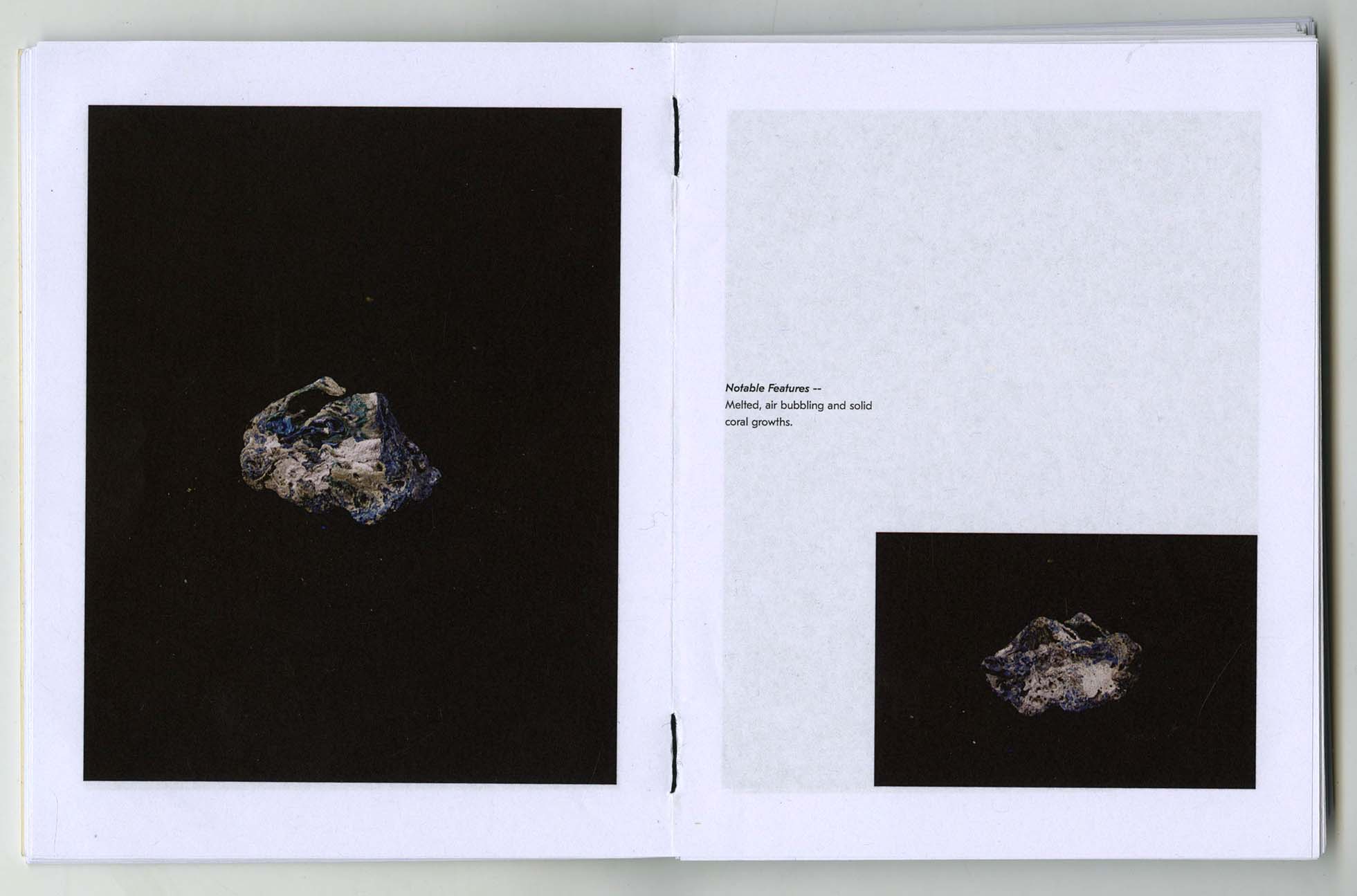 FIGURE 6 Experiment: A Visual Catalogue of Plastics (book).